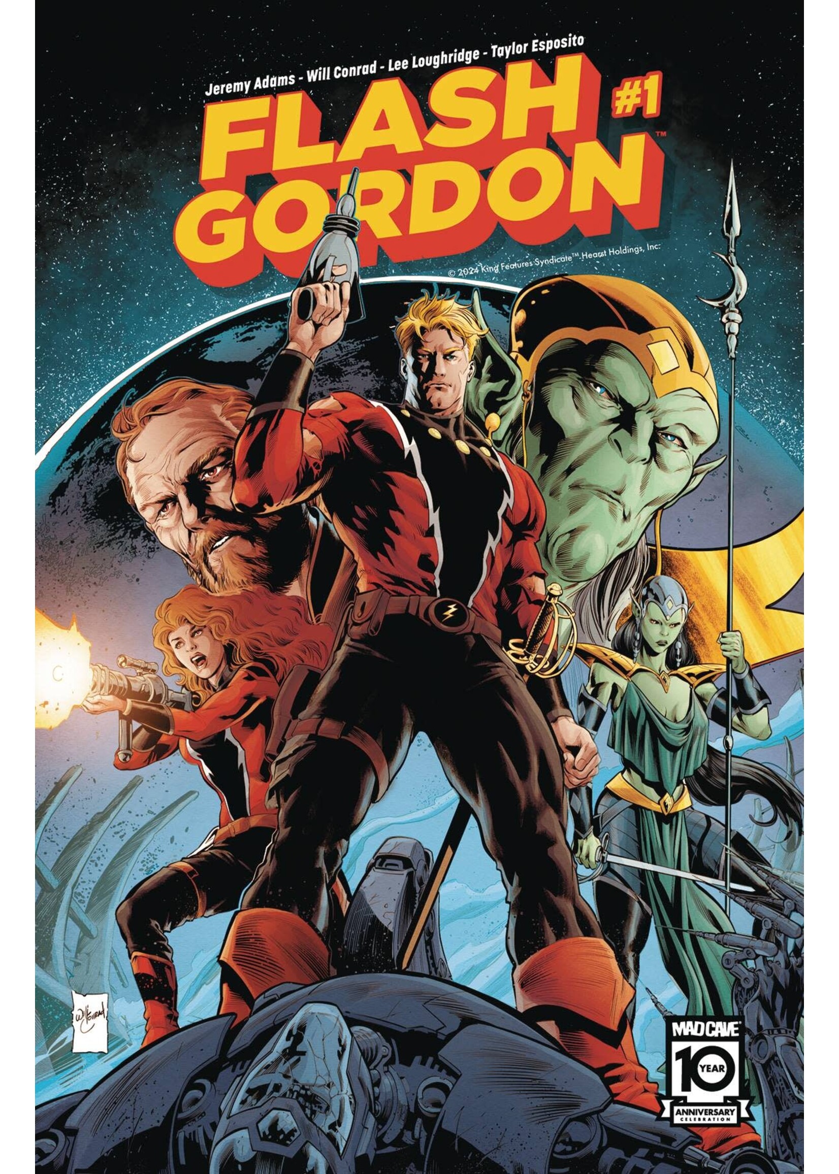 MAD CAVE FLASH GORDON (2024) #1 CVR A WILL CONRAD