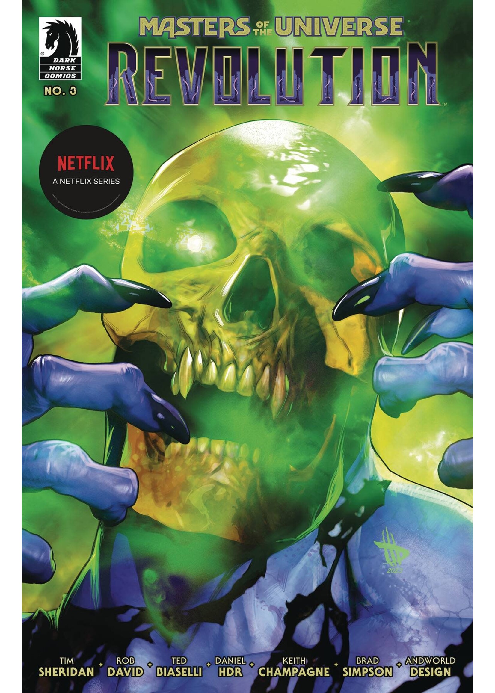 DARK HORSE MASTERS OF UNIVERSE REVOLUTION #3 CVR A WILKINS