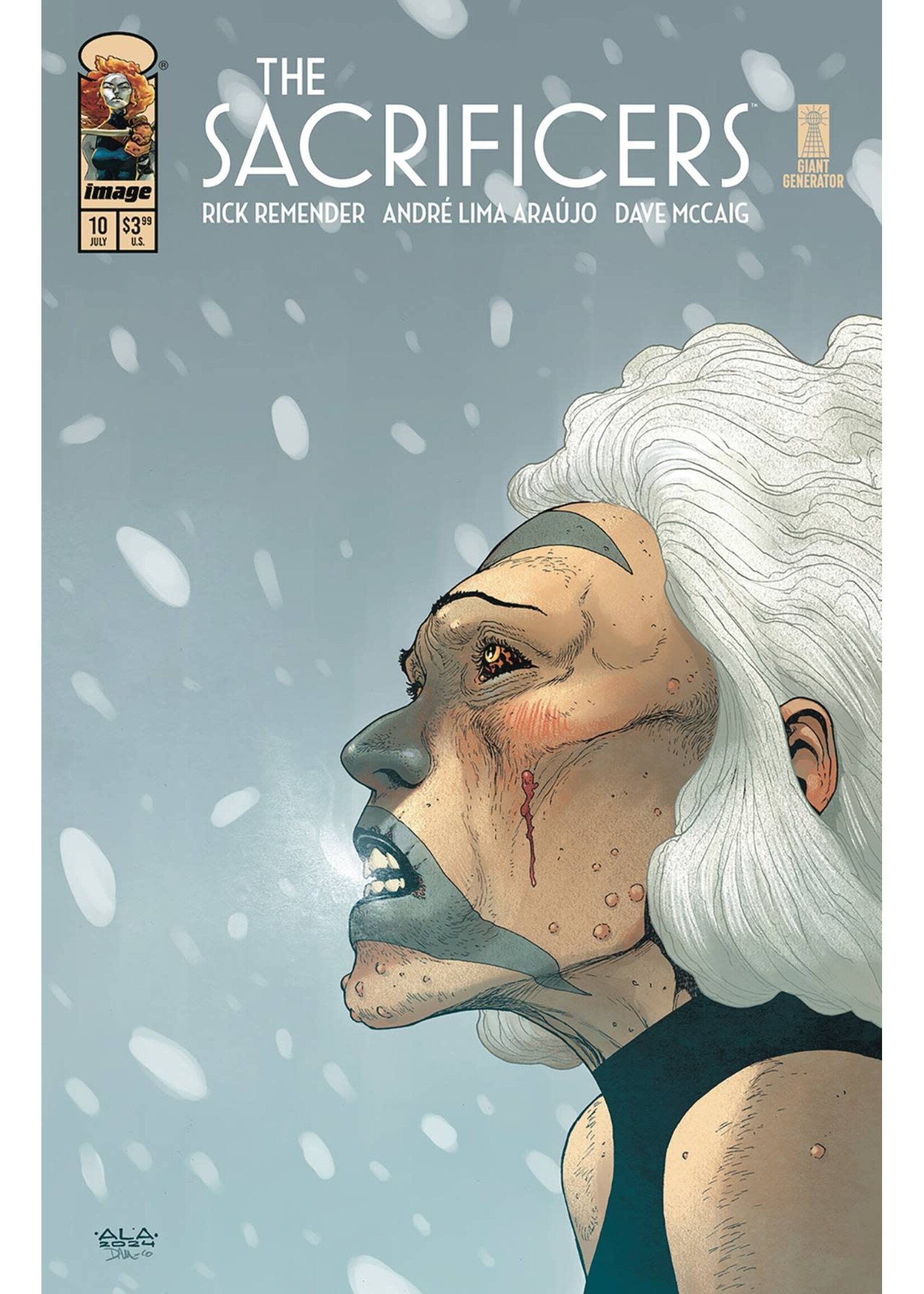 . SACRIFICERS #10 CVR A ARAUJO & MCCAIG