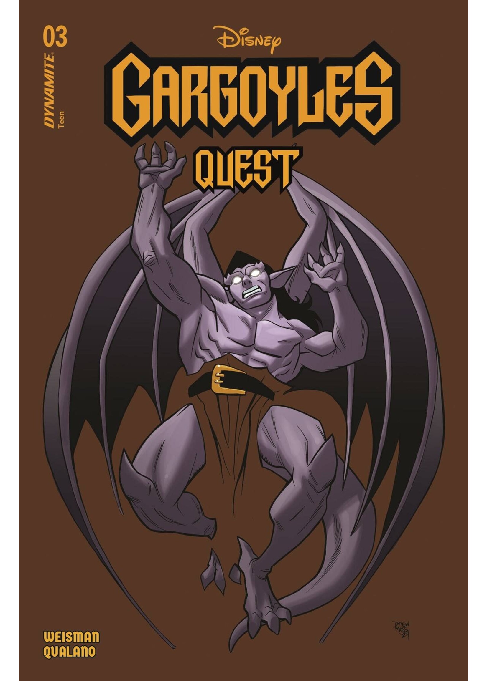 . GARGOYLES QUEST (2024) #3 CVR C MOSS COLOR BLEED