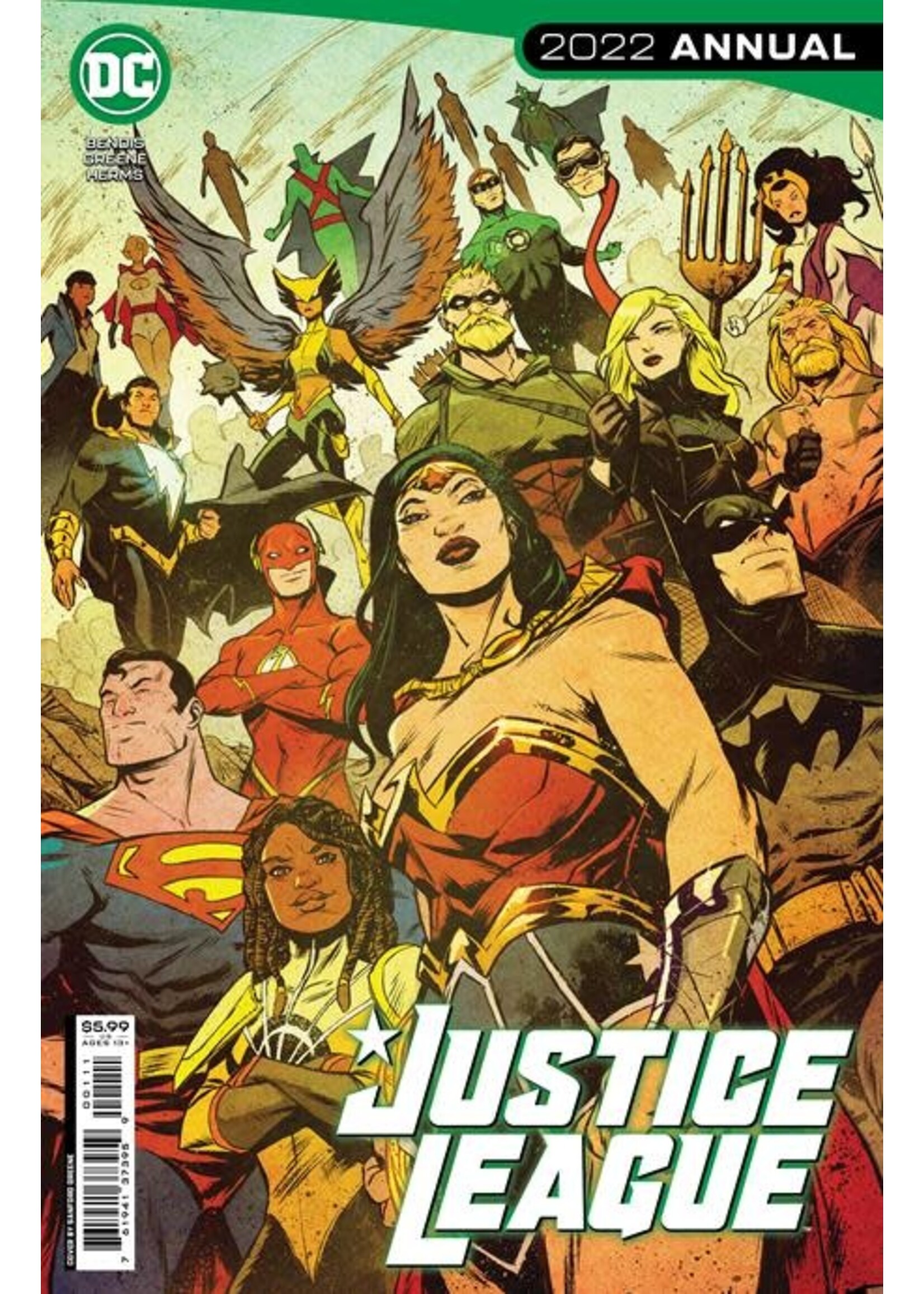 . JUSTICE LEAGUE 2021 ANNUAL #1 CVR A