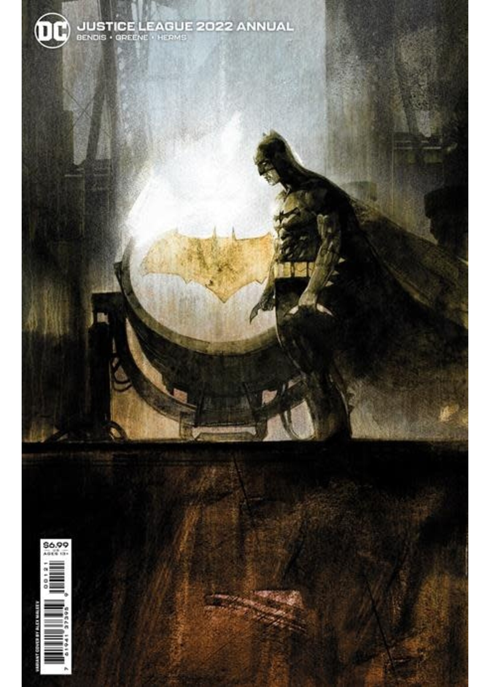 . JUSTICE LEAGUE 2021 ANNUAL #1 CVR B CARDSTOCK