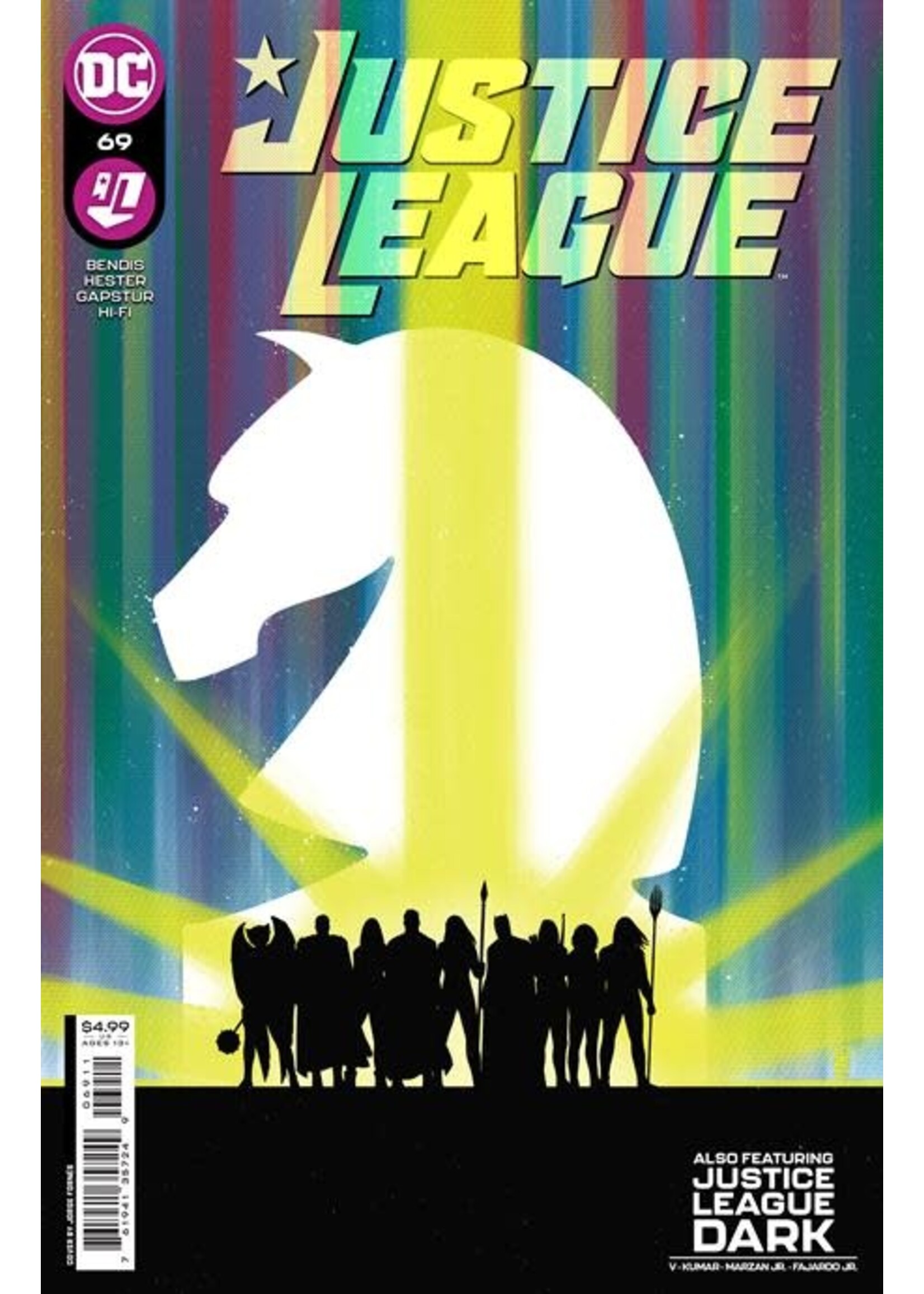 . JUSTICE LEAGUE #69 CVR A DAVID MARQUEZ