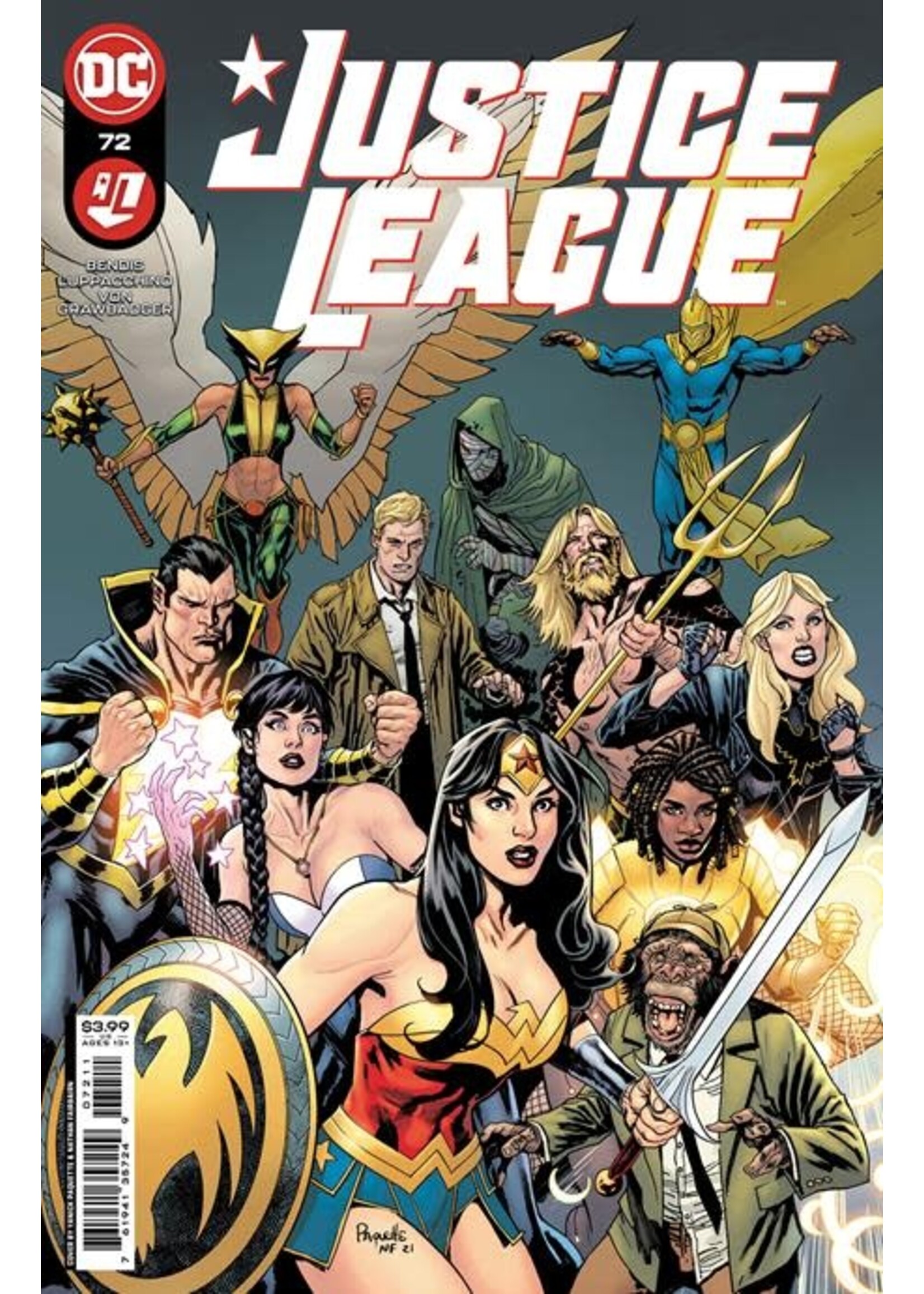. JUSTICE LEAGUE #72 CVR A