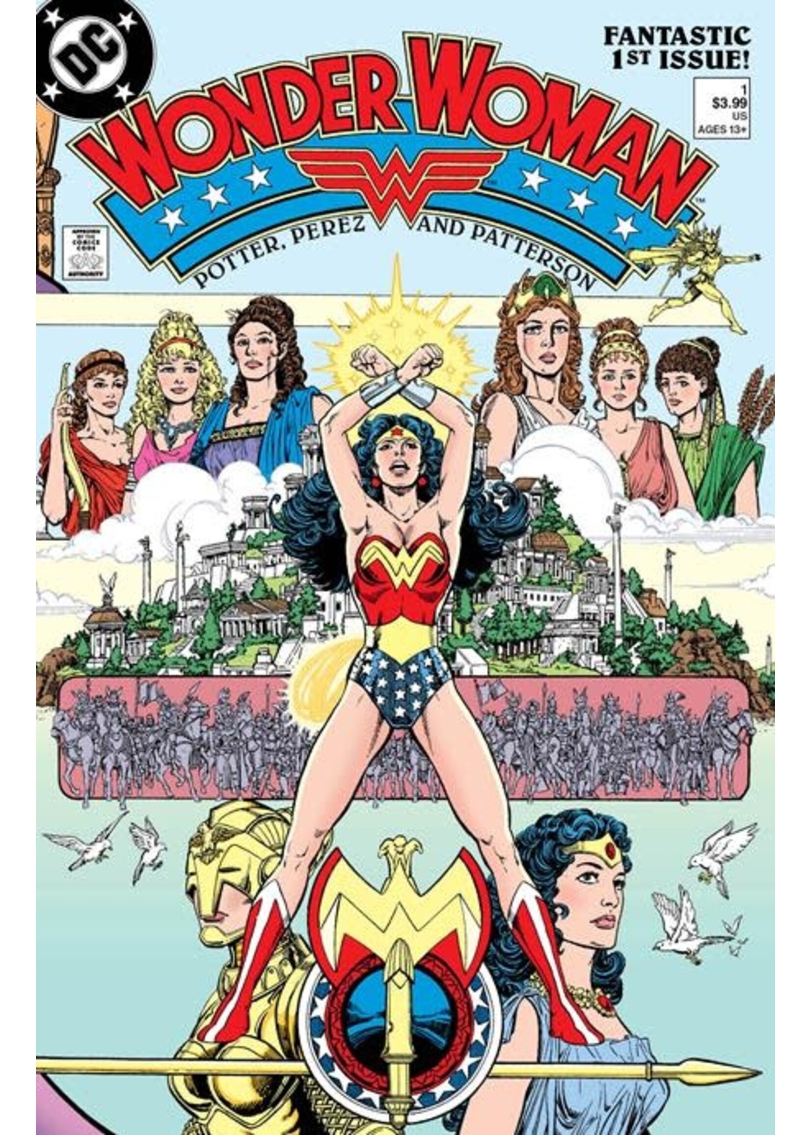 . WONDER WOMAN (1987) #1 FACSIMILE ED