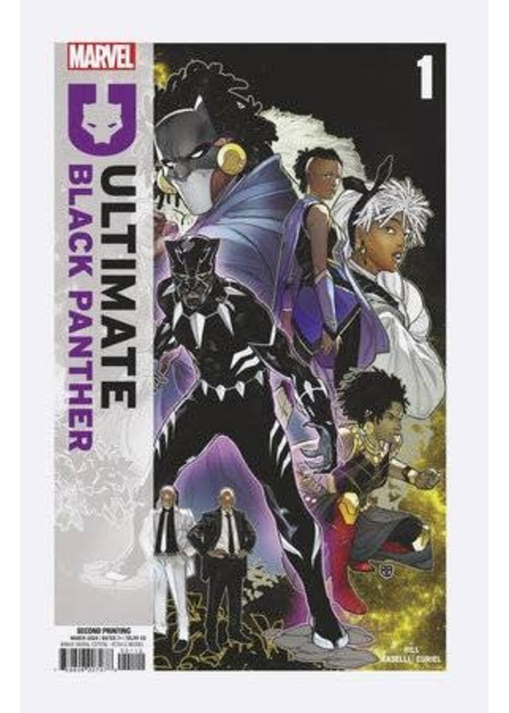 . ULTIMATE BLACK PANTHER (2024) #1 R.B. SILVA 2ND PRINTING