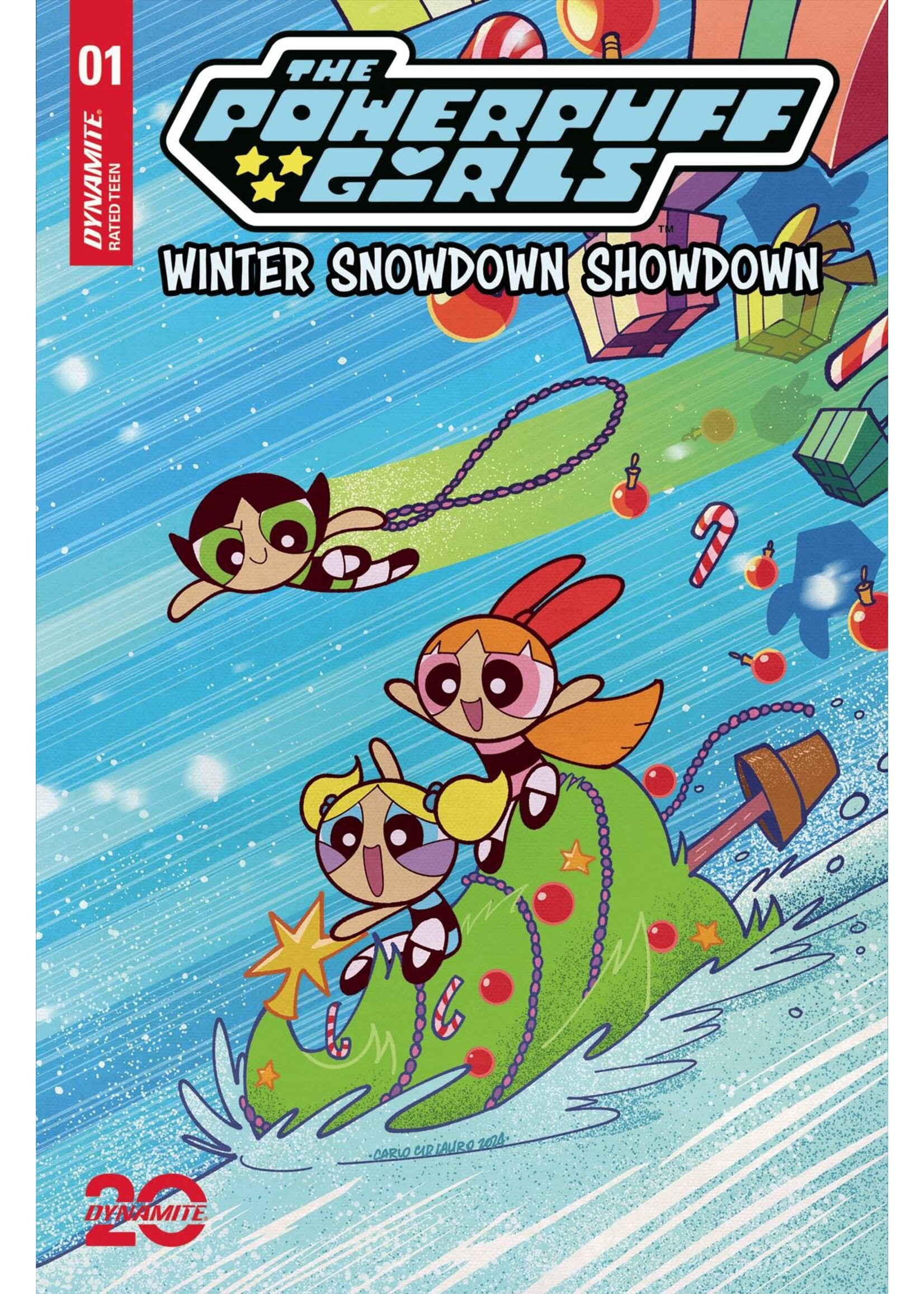 . POWERPUFF GIRLS WINTER SNOWDOWN SHOWDOWN (2024) #1 CVR A LAURO