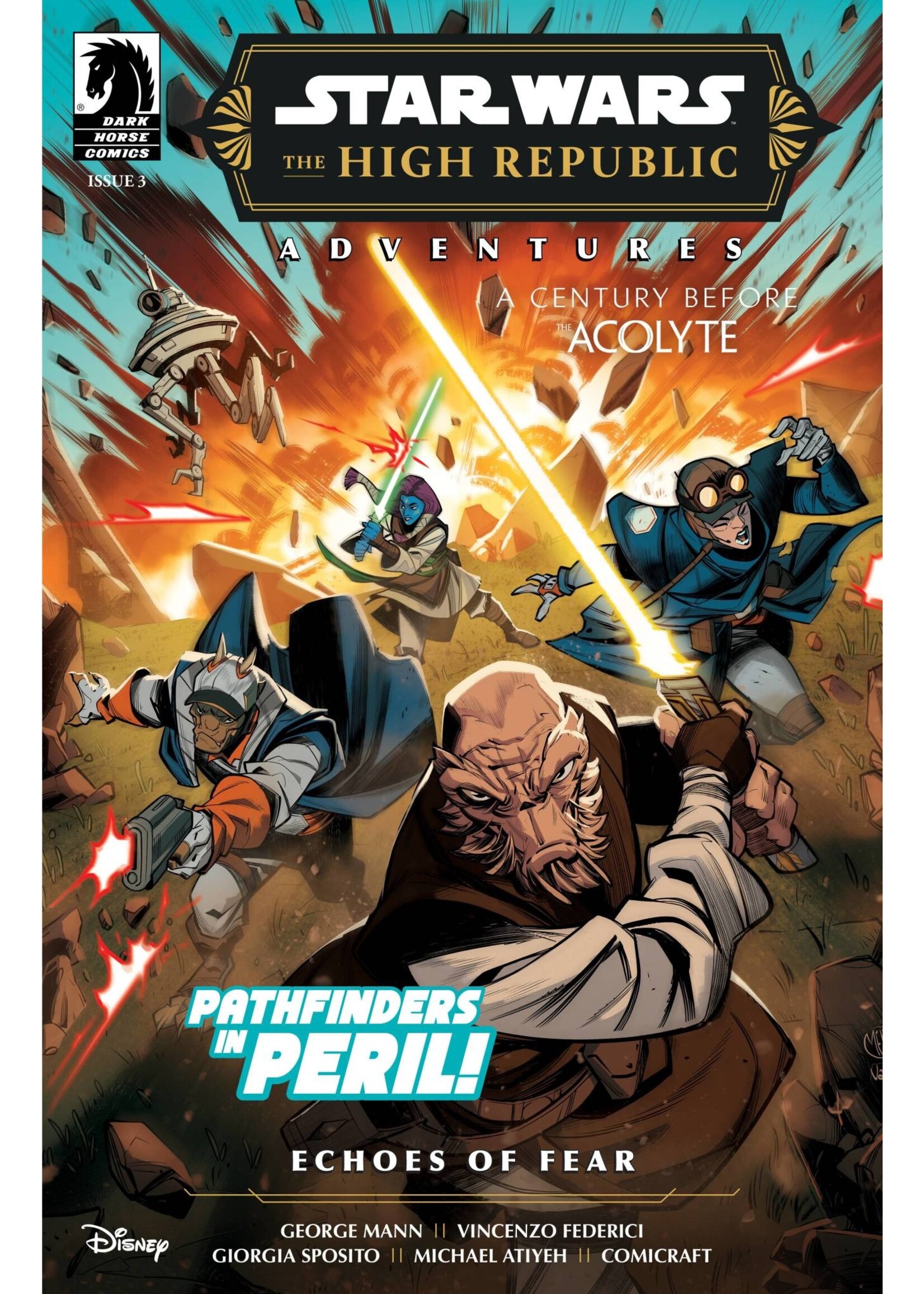 DARK HORSE STAR WARS HIGH REPUBLIC ADV ECHOES OF FEAR #3