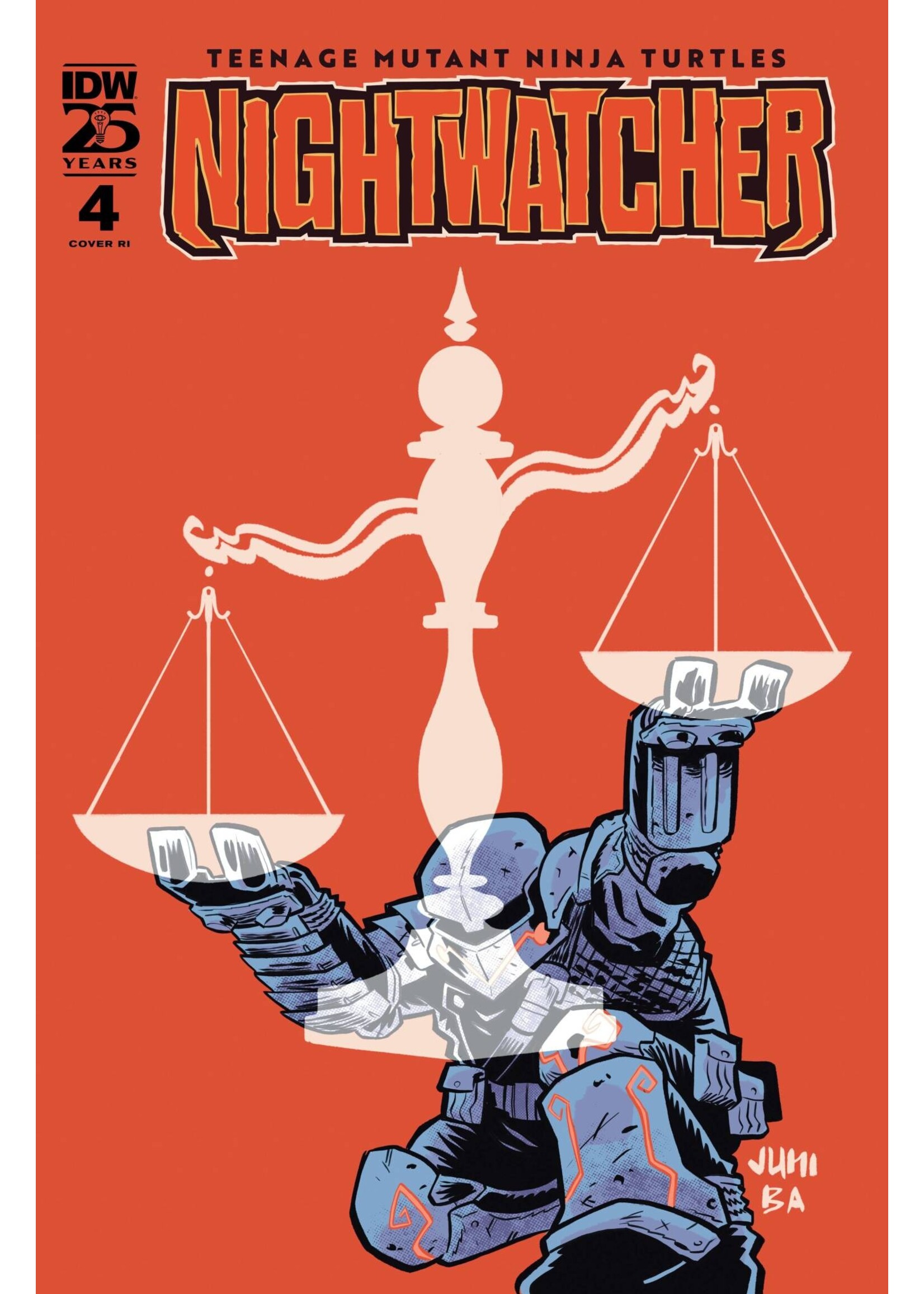 . TEENAGE MUTANT NINJA TURTLES NIGHTWATCHER #4 10 COPY BA