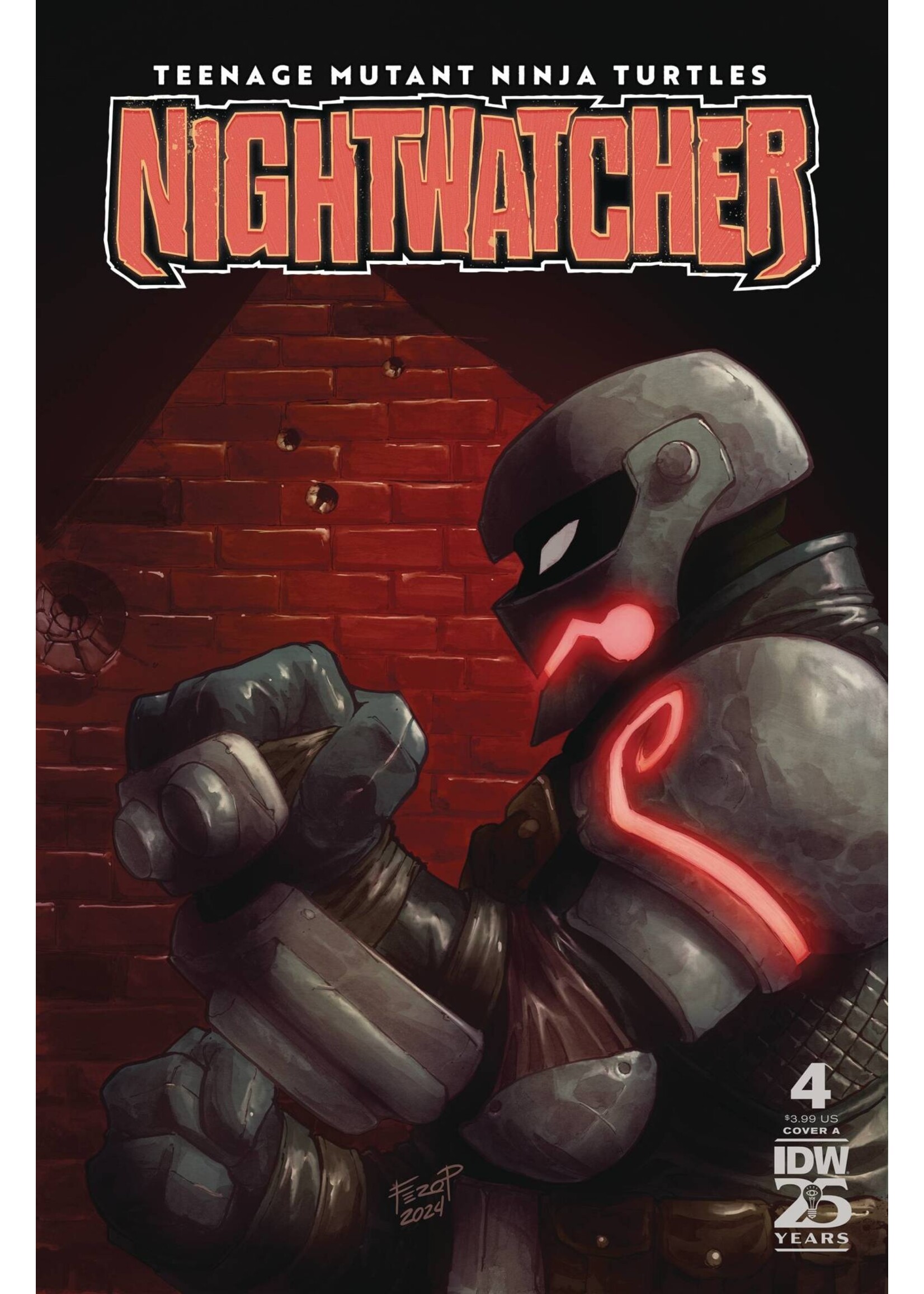 . TEENAGE MUTANT NINJA TURTLES NIGHTWATCHER #4 CVR A PE