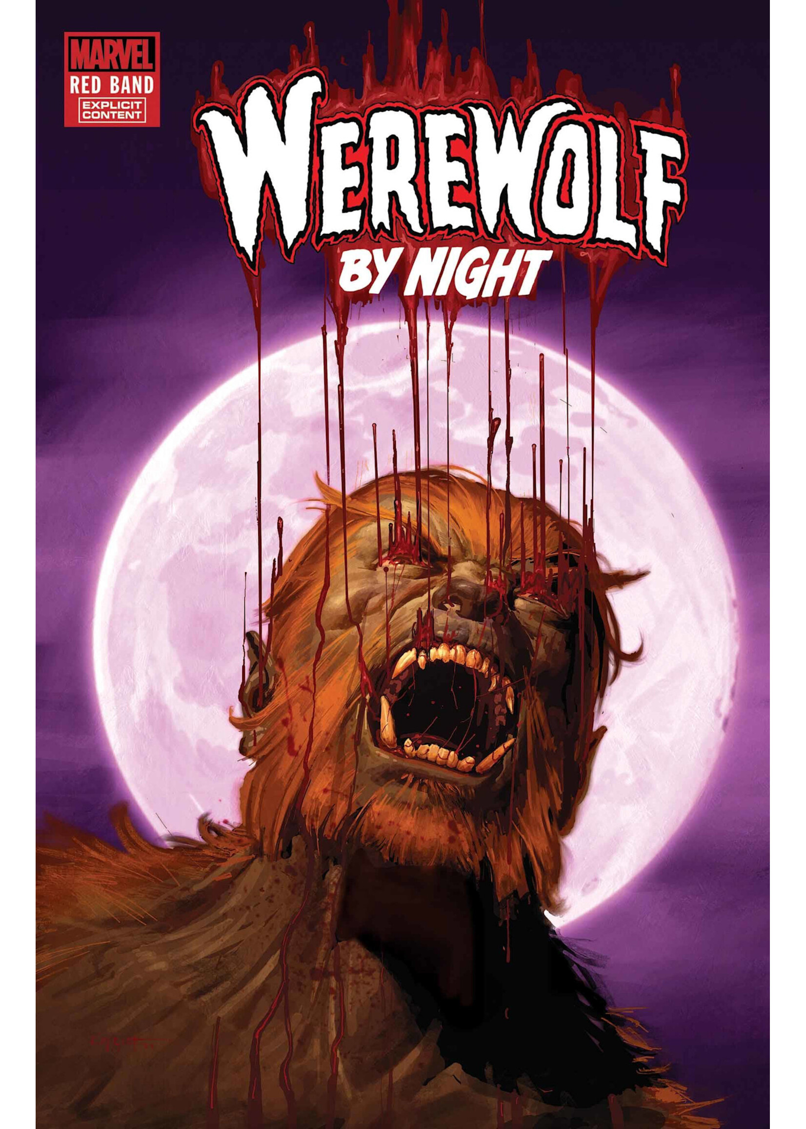 . WEREWOLF BY NIGHT RED BAND (2024) #8 [POLYBAGGED]