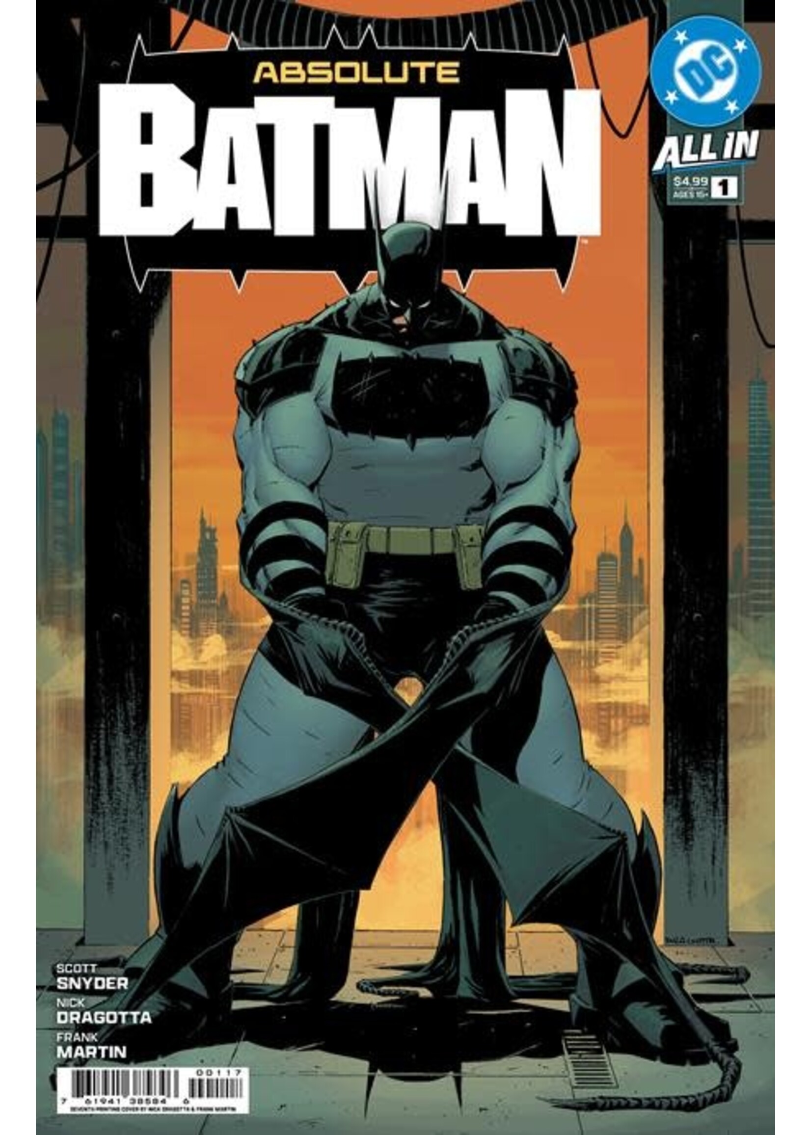 DC COMICS ABSOLUTE BATMAN (2024) #1 7TH PRINT CVR A