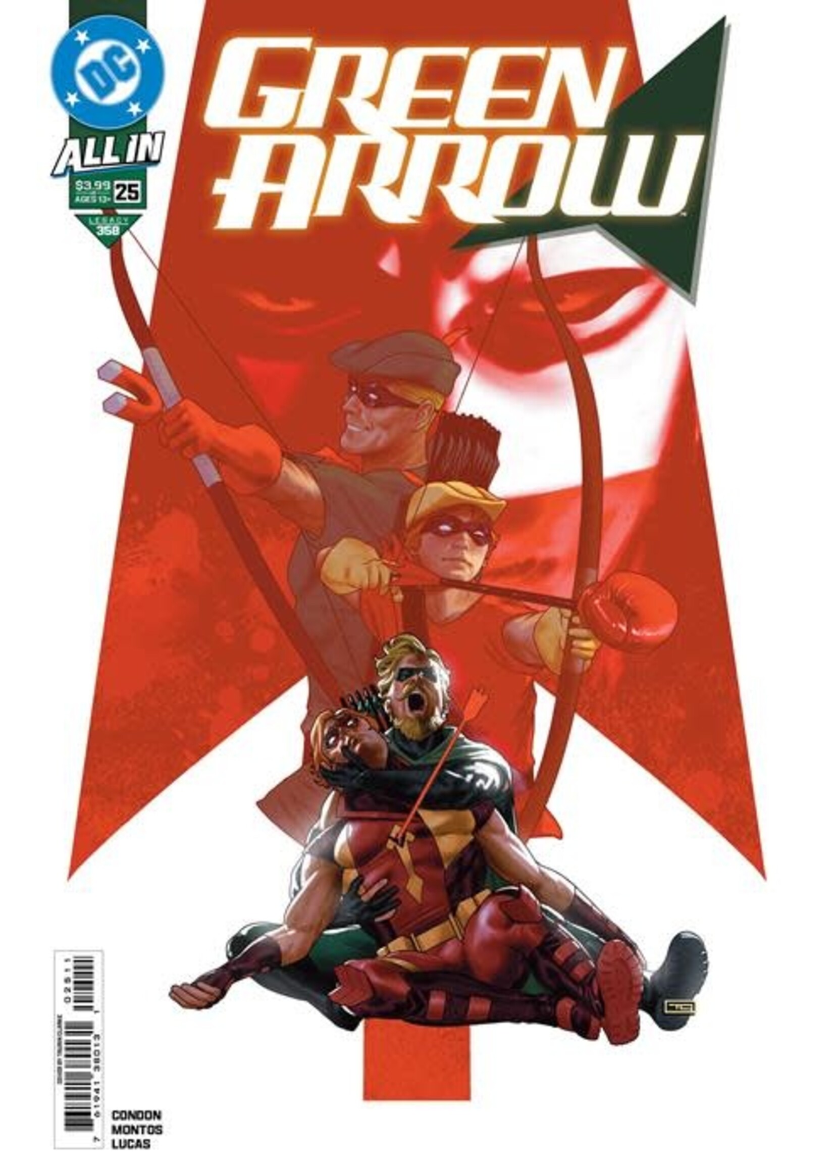DC COMICS GREEN ARROW (2023) #25 CVR A CLARKE