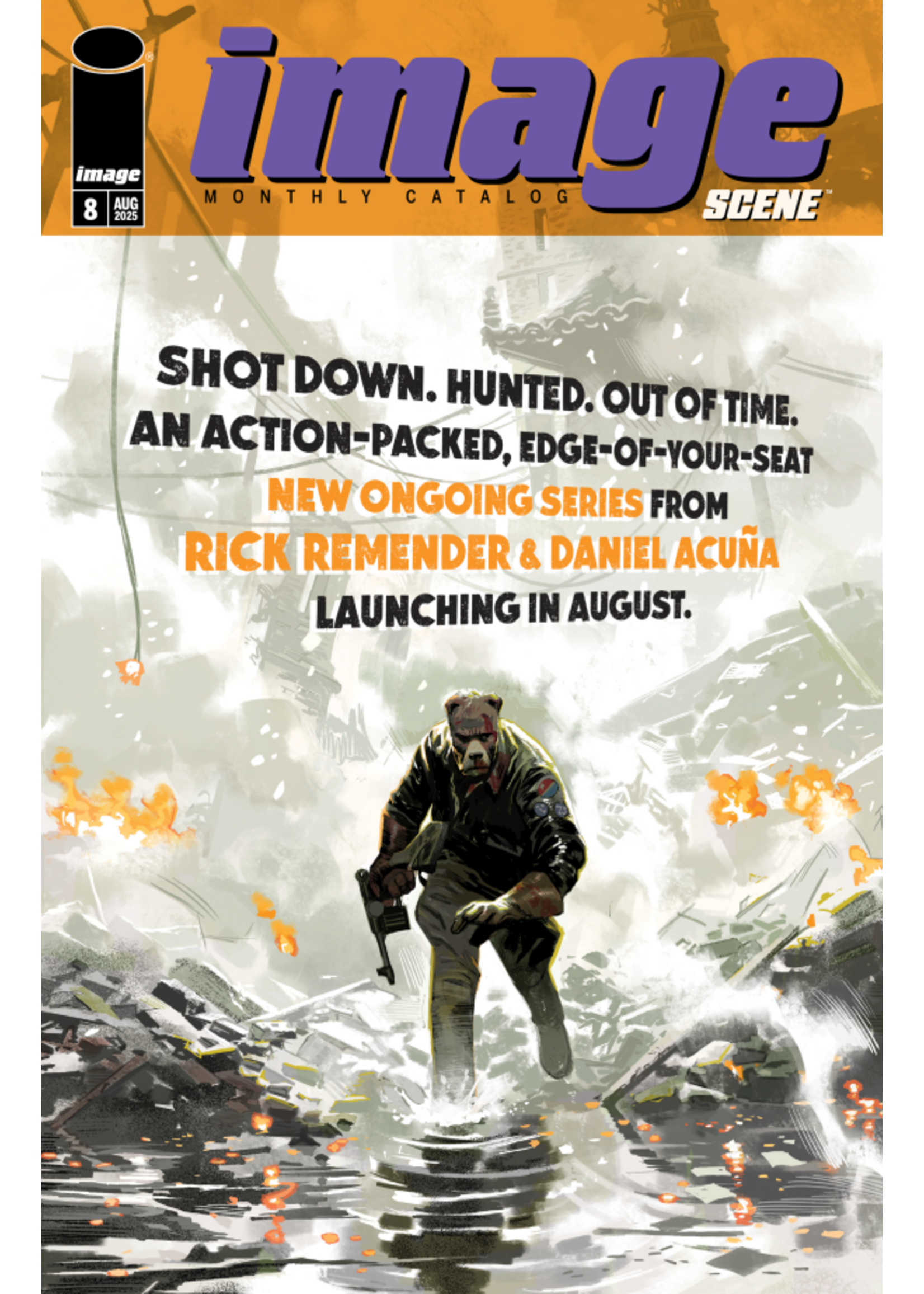 IMAGE COMICS IMAGE SCENE #8 AUGUST 2025 CATALOG (BUNDLE OF 20)