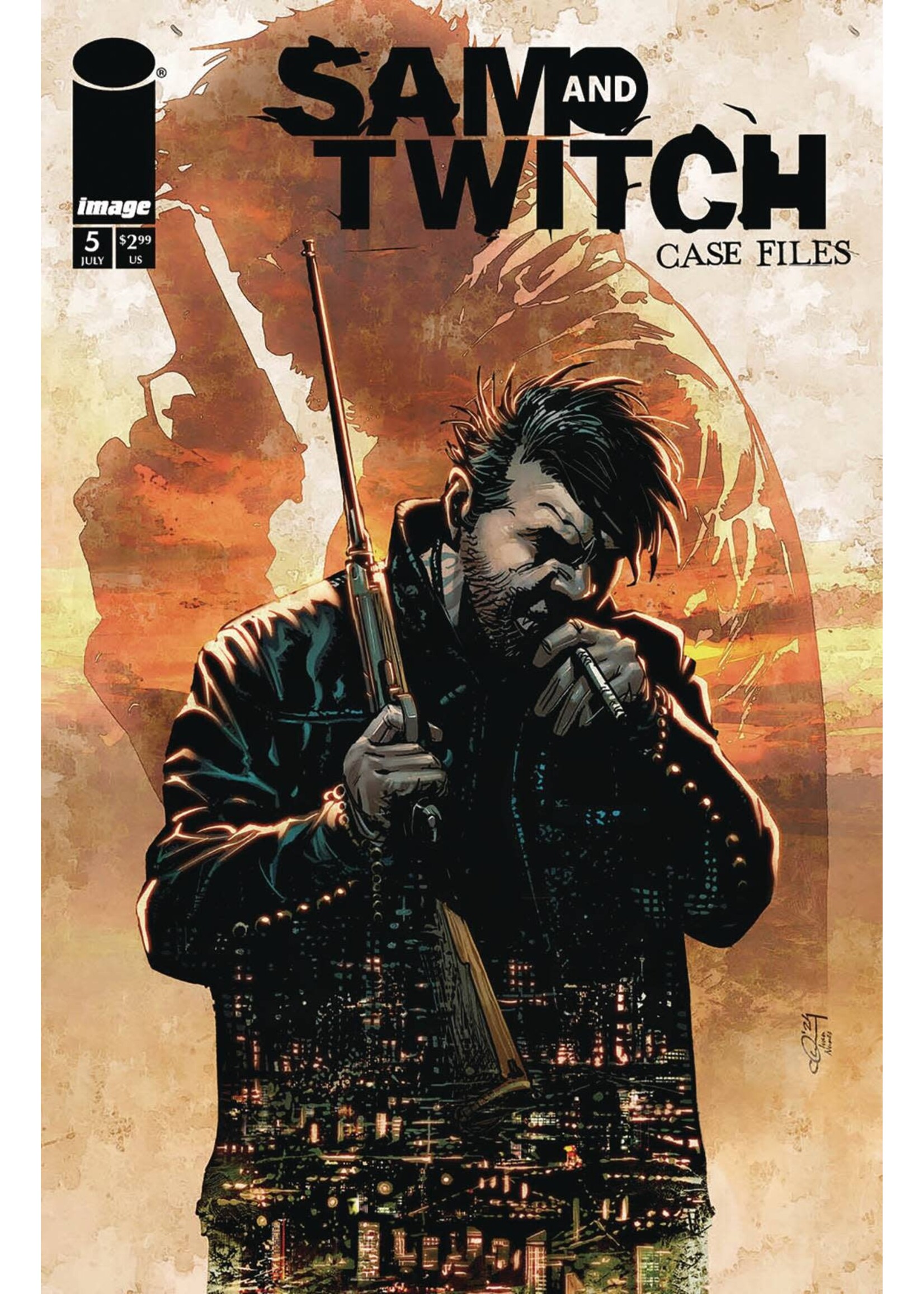 . SPAWN SAM AND TWITCH CASE FILES #5 CVR A COLAK