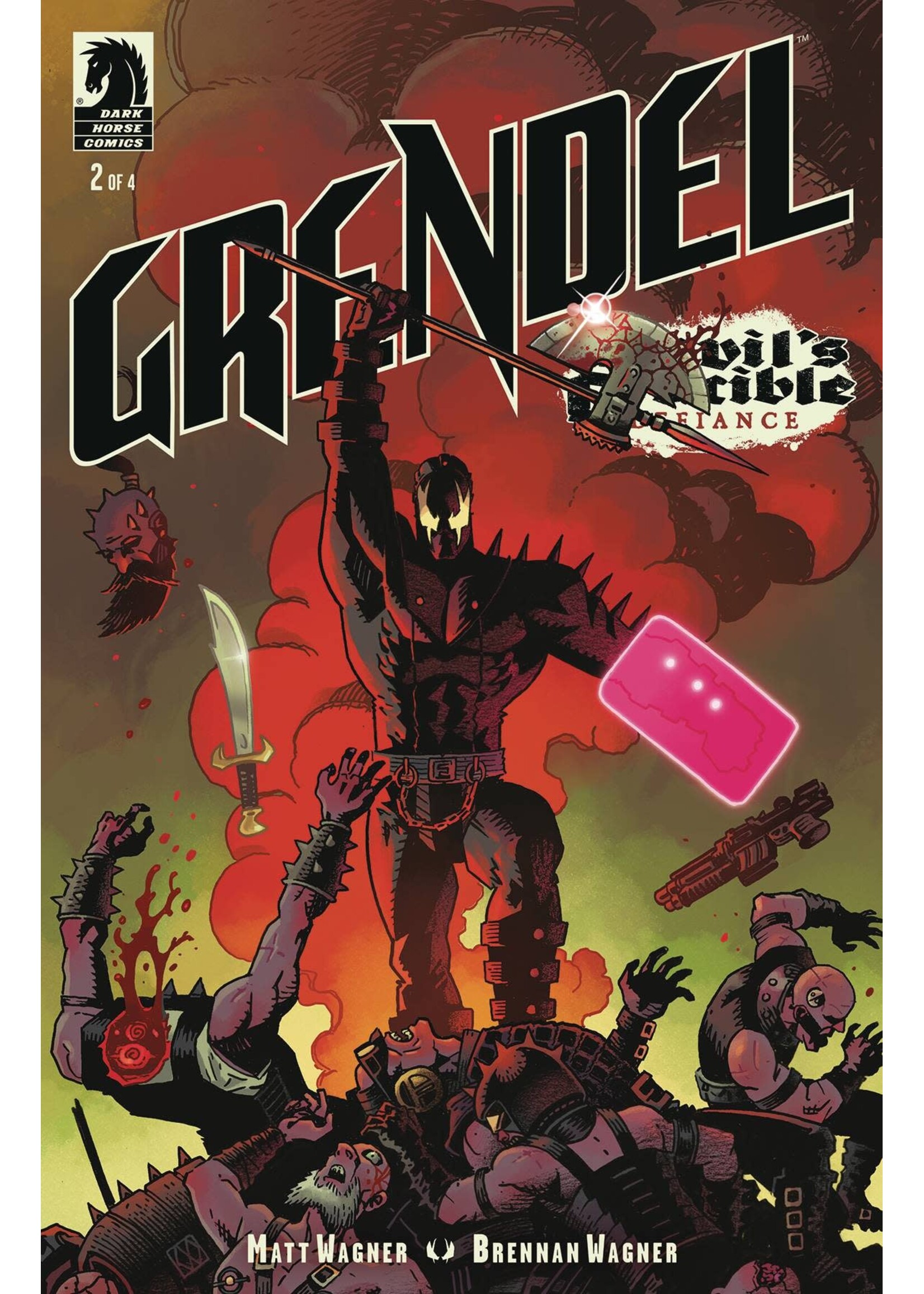 DARK HORSE GRENDEL DEVILS CRUCIBLE DEFIANCE #2 CVR A WAGNER