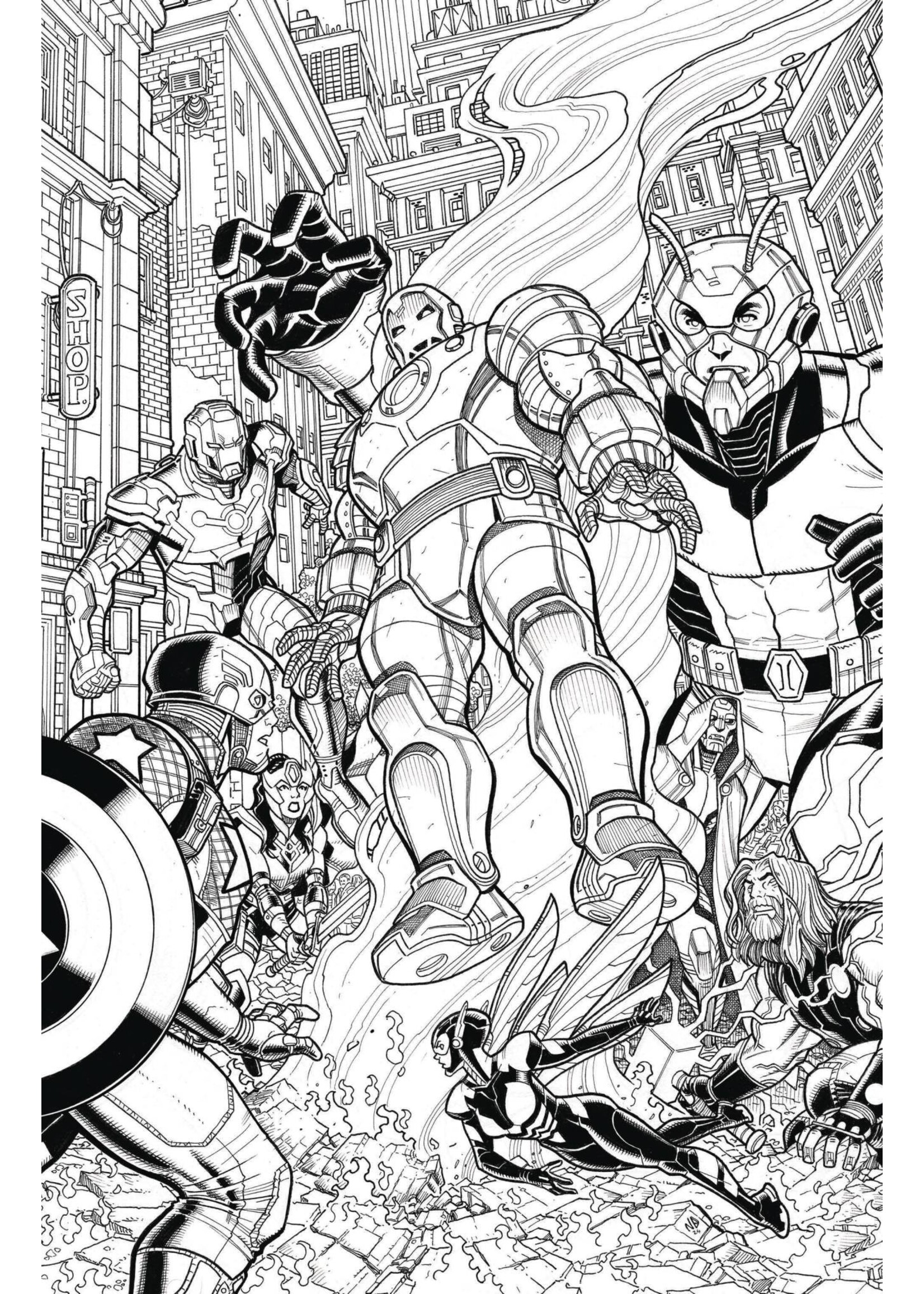 . SDCC 2024 ULTIMATES #2 BRADSHAW BW PX VARIANT EDITION