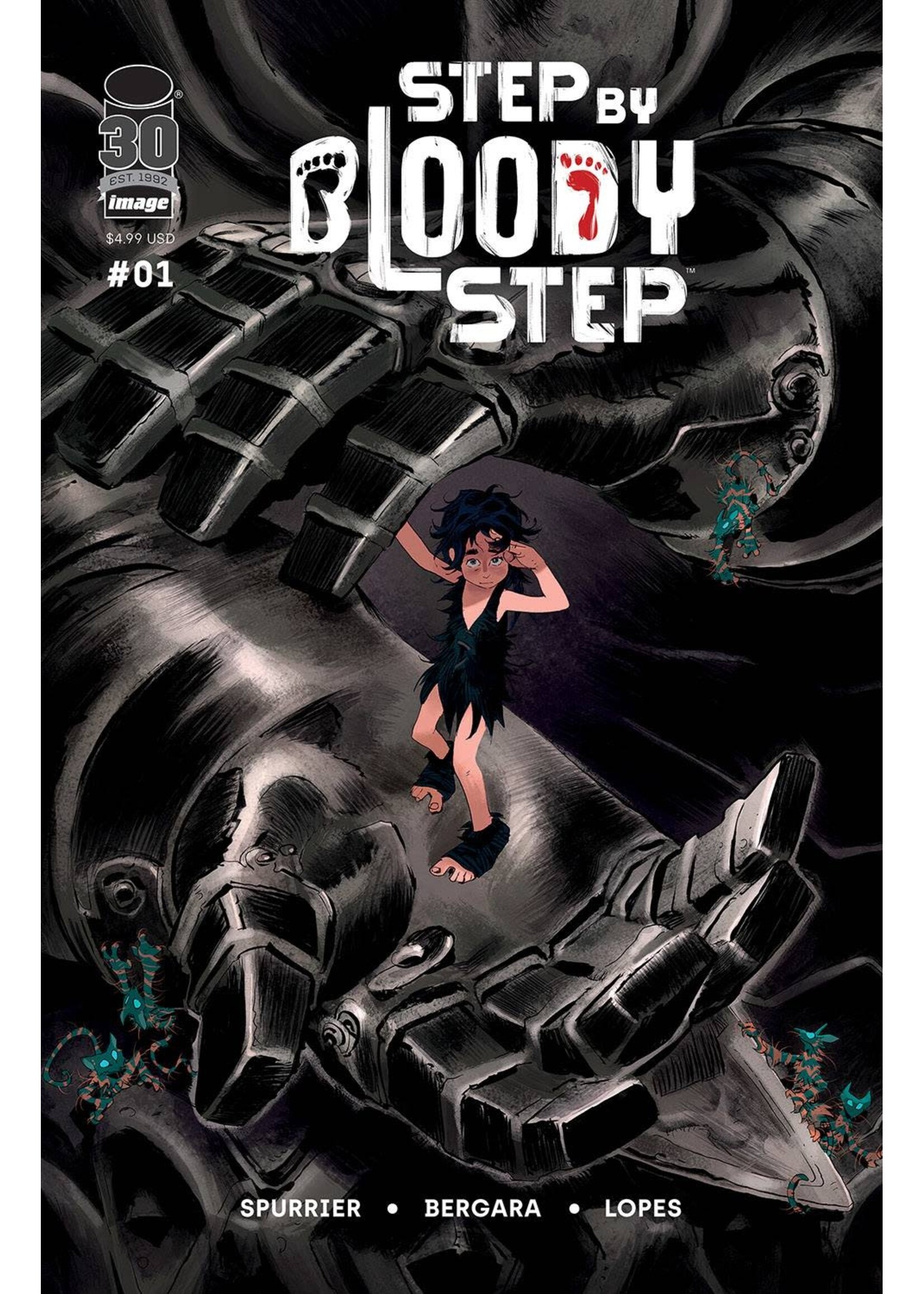 . STEP BY BLOODY STEP #1 (OF 4) CVR A BERGARA