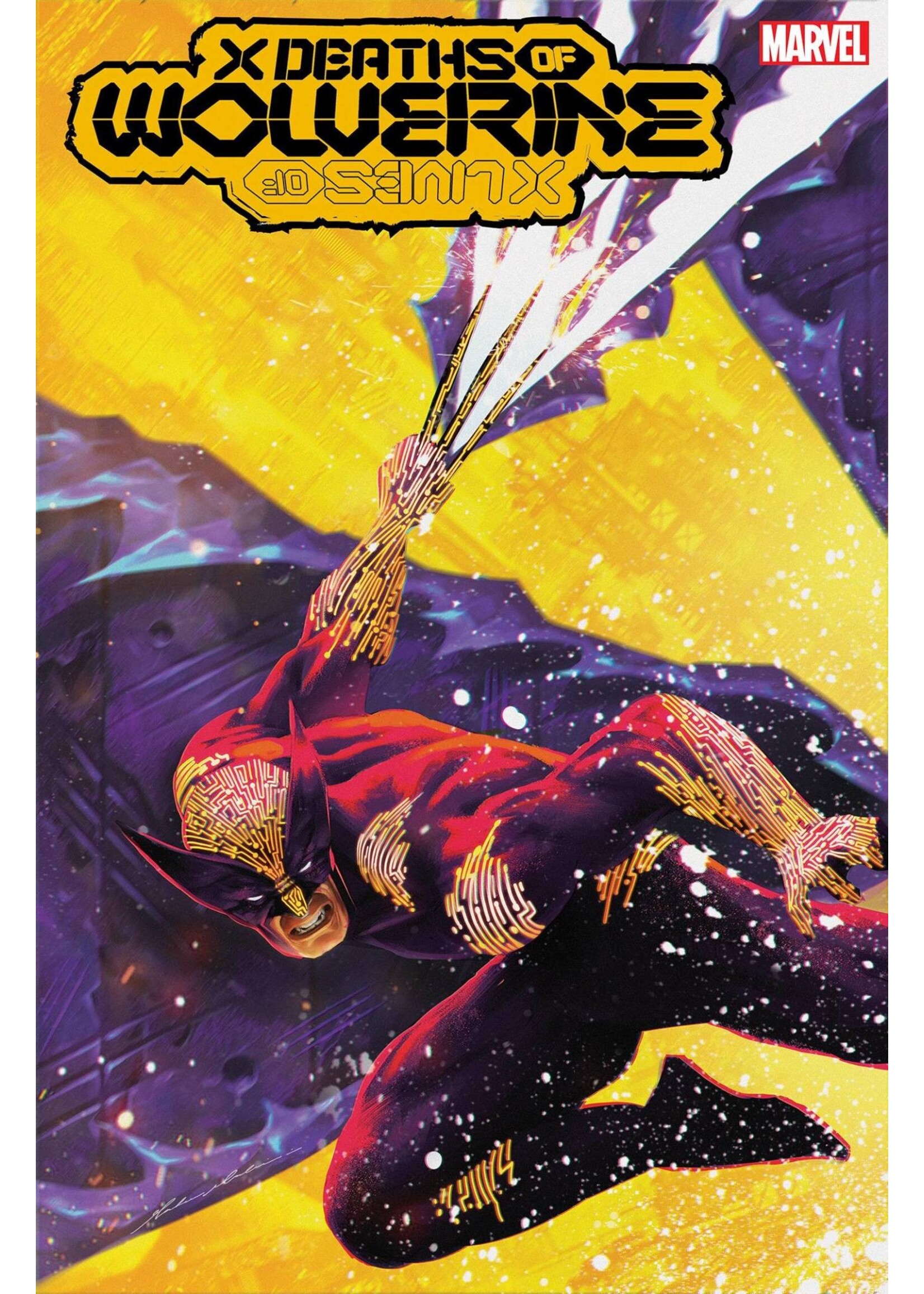 . X DEATHS OF WOLVERINE #5 MANHANINI VARIANT