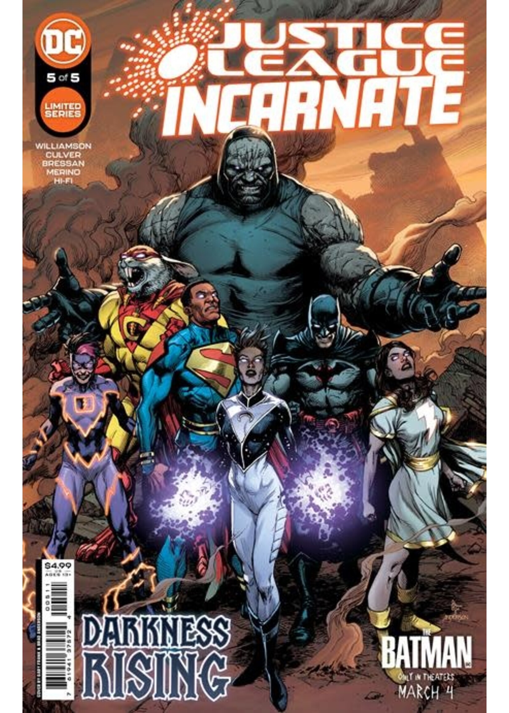 . JUSTICE LEAGUE INCARNATE #5 (OF 5) CVR A GARY FRAN