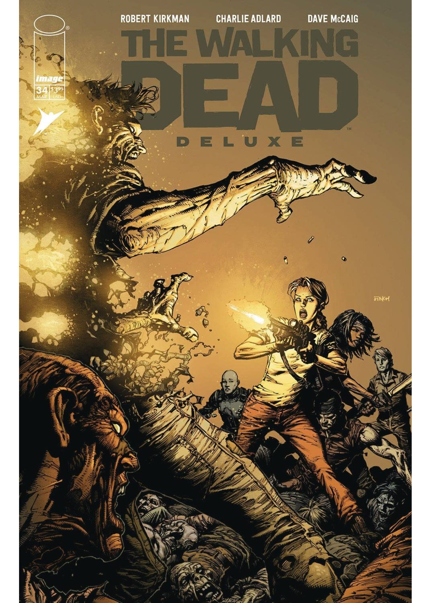 . WALKING DEAD DLX #34 CVR A