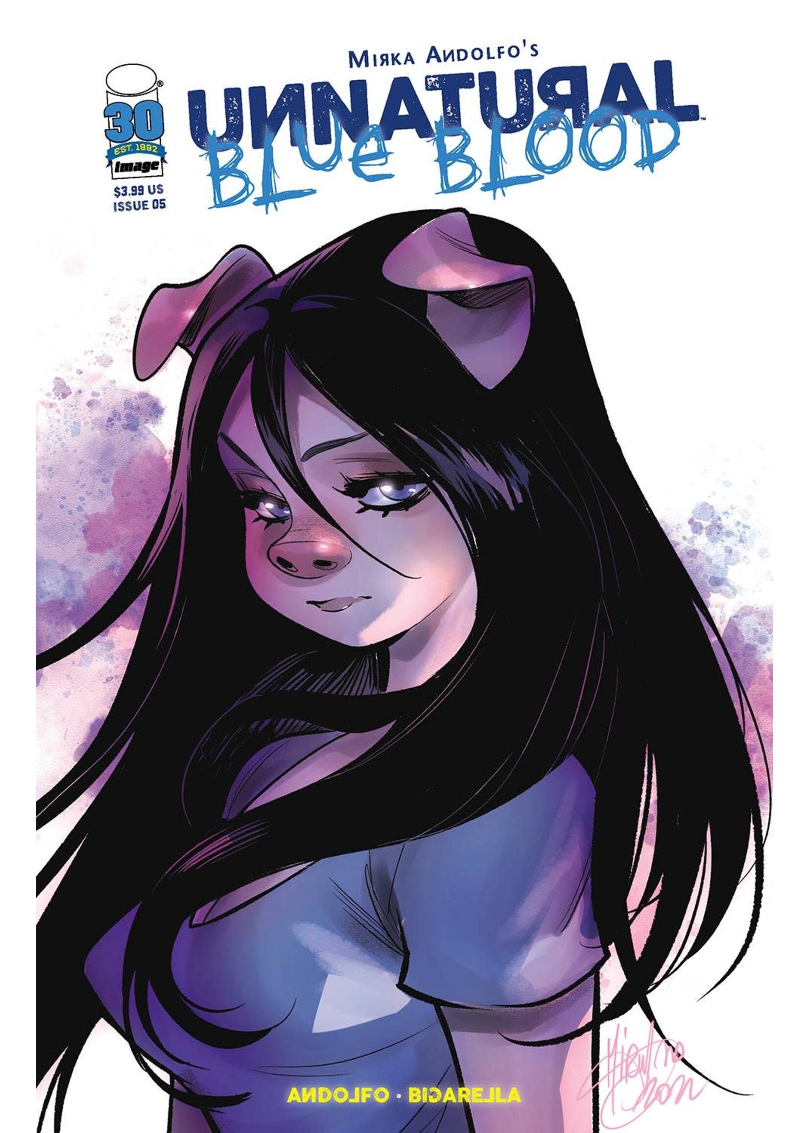 . UNNATURAL BLUE BLOOD #5 (OF 8) CVR A ANDOLFO (MR)