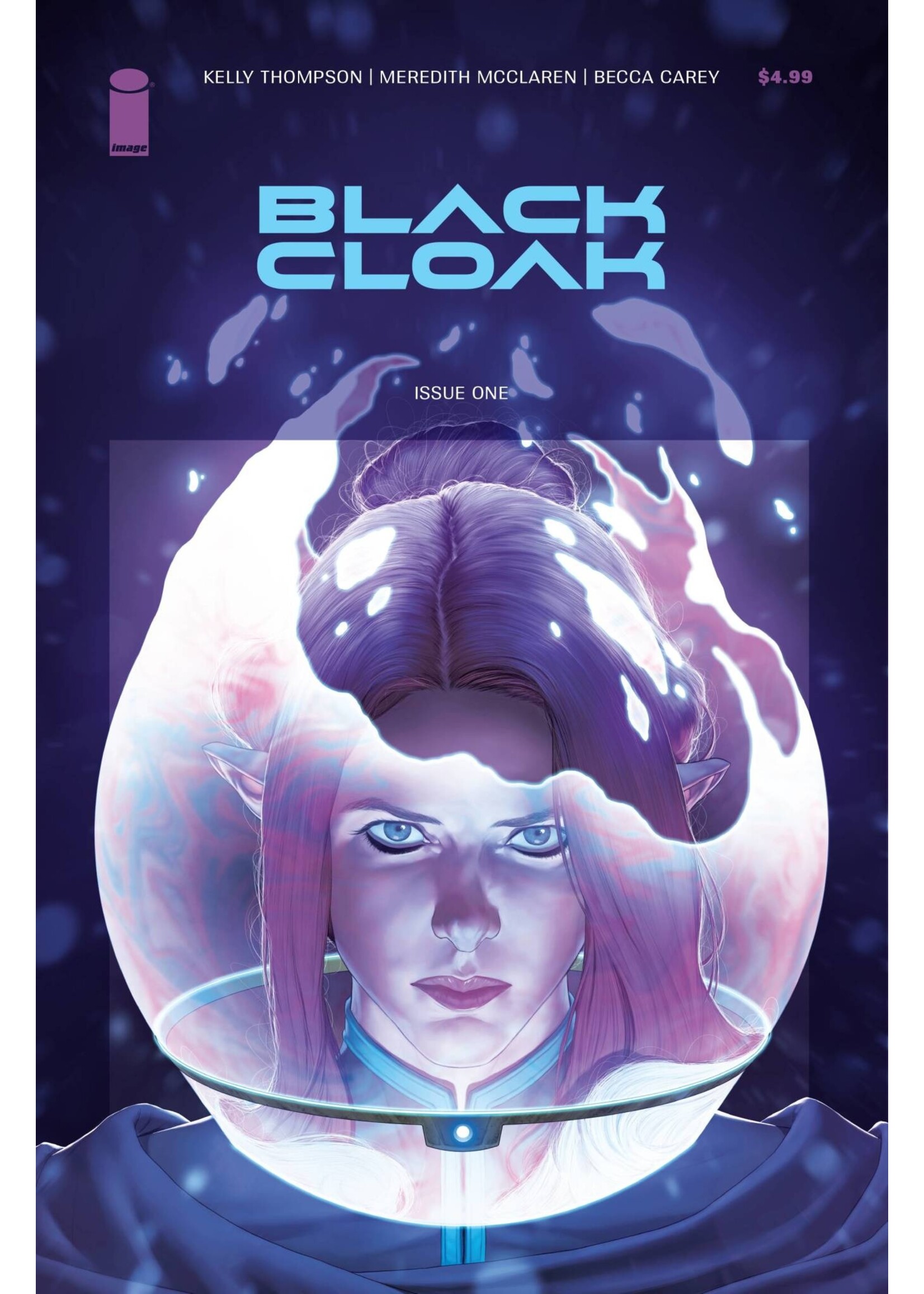 . BLACK CLOAK #1 CVR G 10 COPY INCV DE IULIS