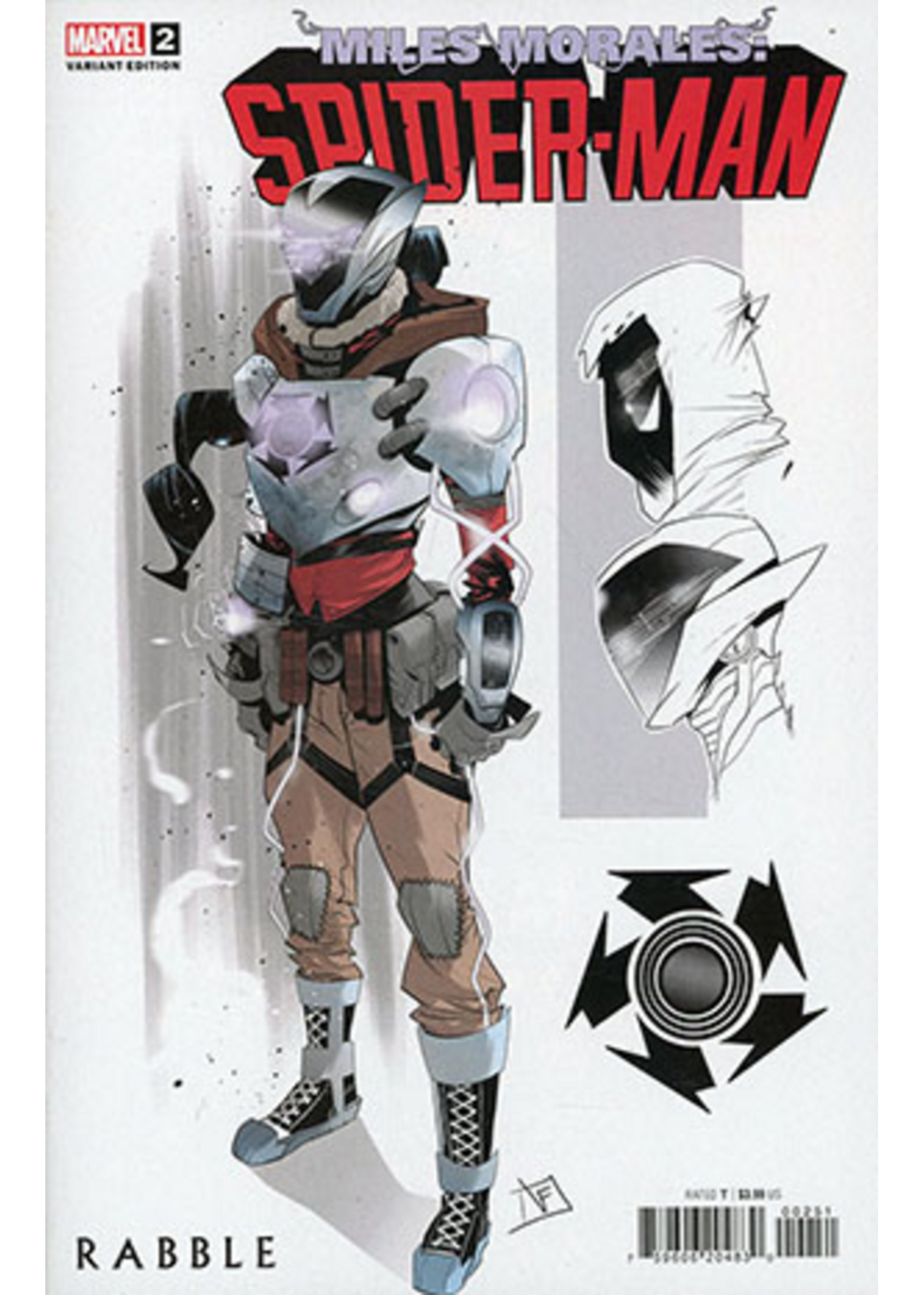 . MILES MORALES SPIDER-MAN (2022) #2 VICENTINI DESIGN 1:10