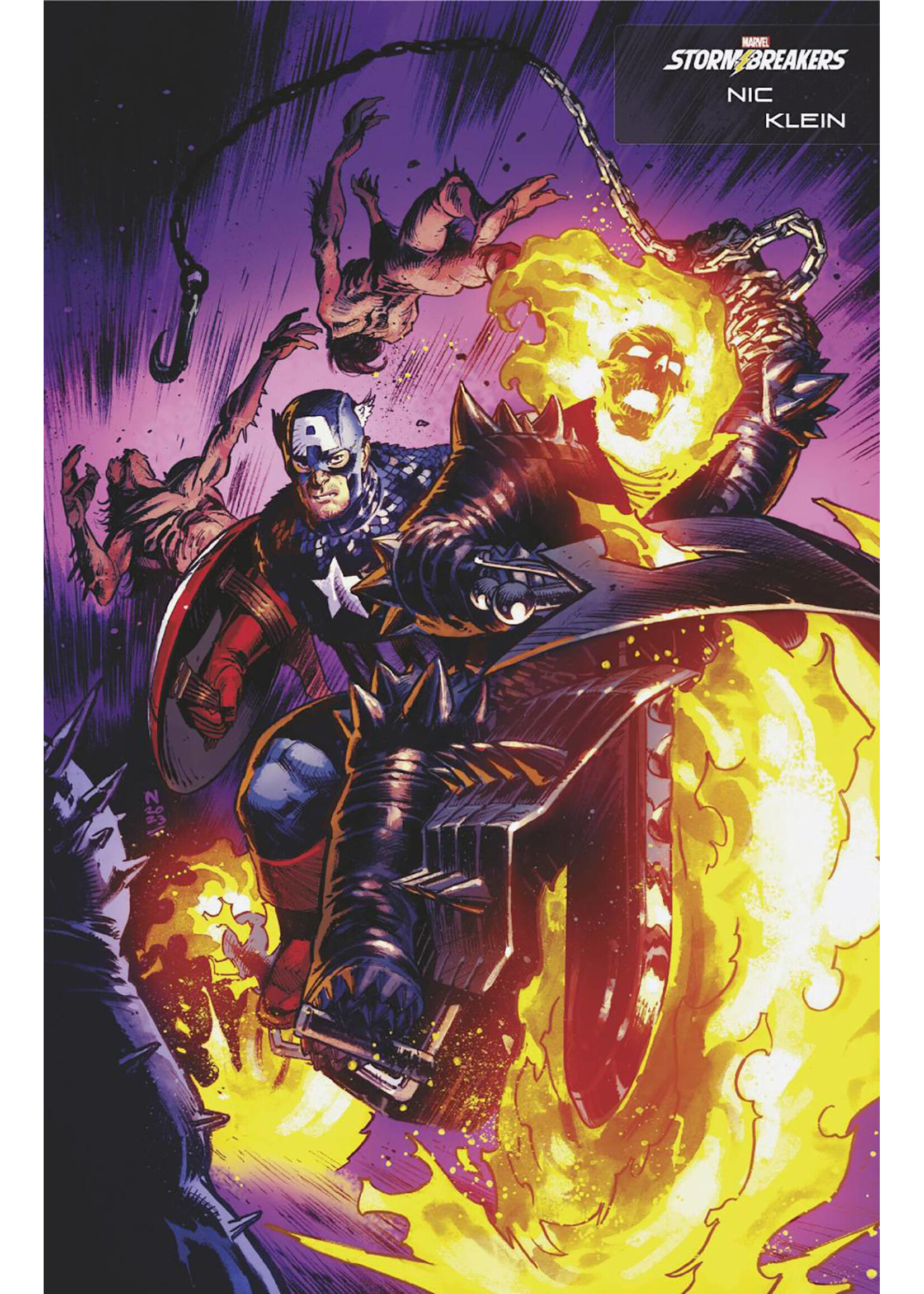 . GHOST RIDER #18 NIC KLEIN STORMBREAKERS VAR
