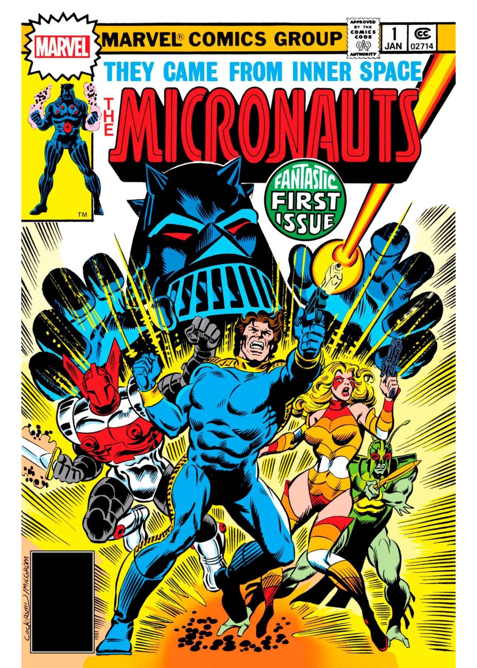 . MICRONAUTS #1 FACSIMILE EDITION
