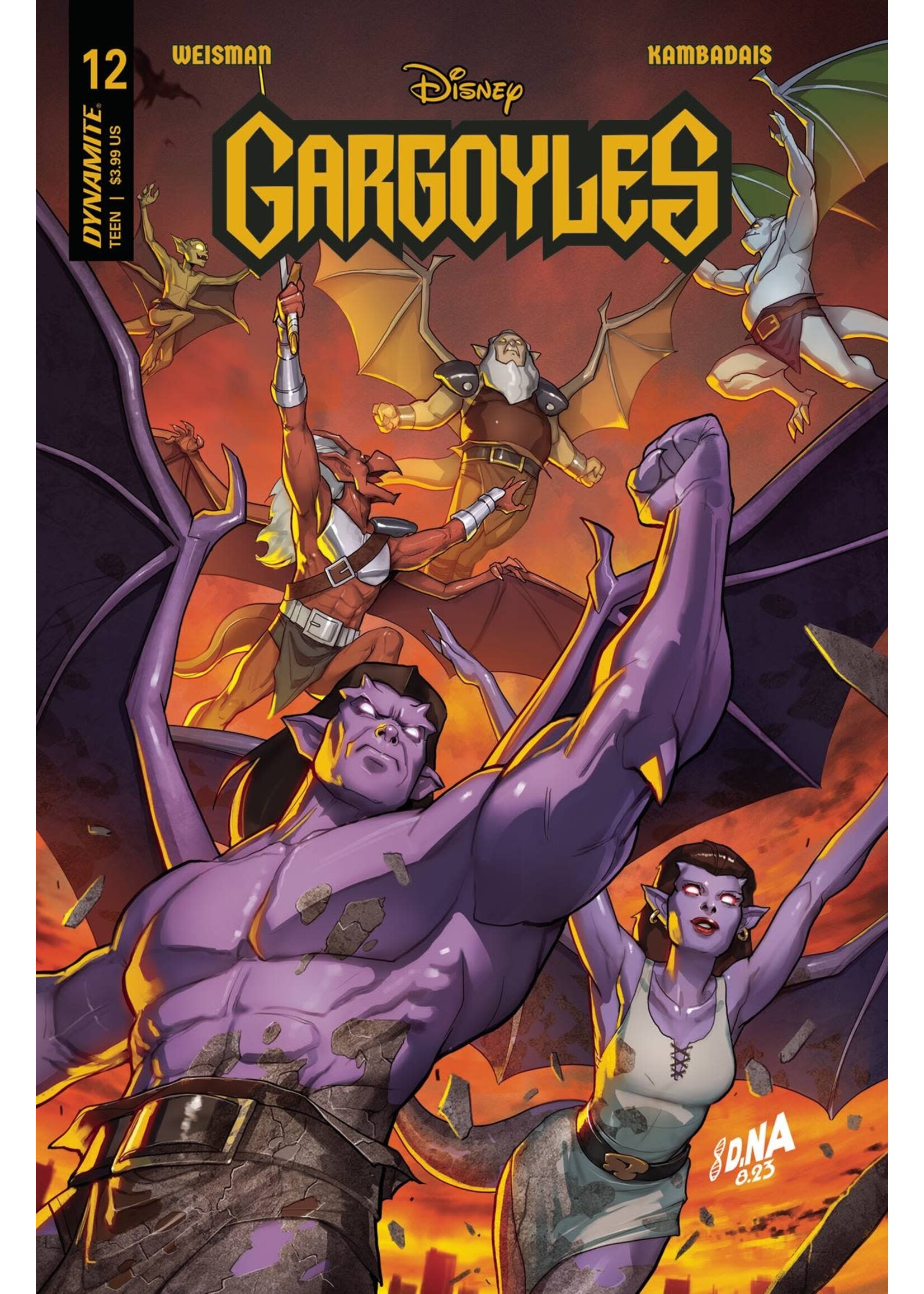 . GARGOYLES (2023) #12 CVR A NAKAYAMA
