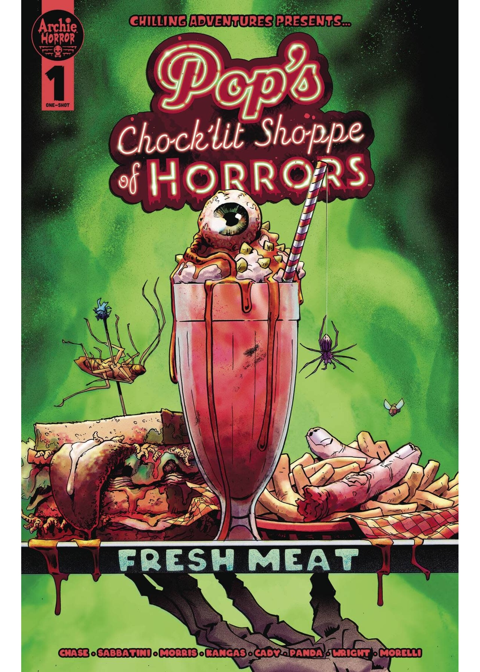 ARCHIE COMICS POPS CHOCKLIT SHOPPE OF HORRORS FRESH MEAT CVR A GORHAM