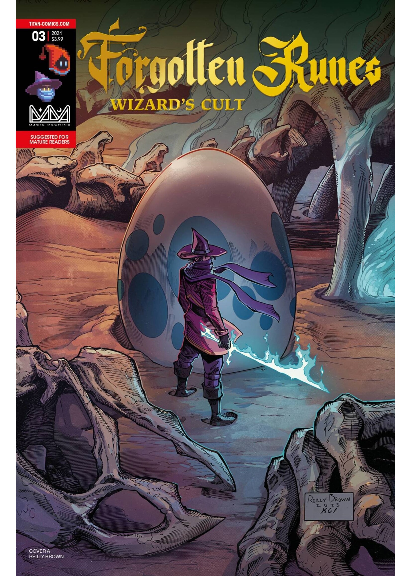 . FORGOTTEN RUNES WIZARDS CULT #3 (OF 10) CVR A BROWN