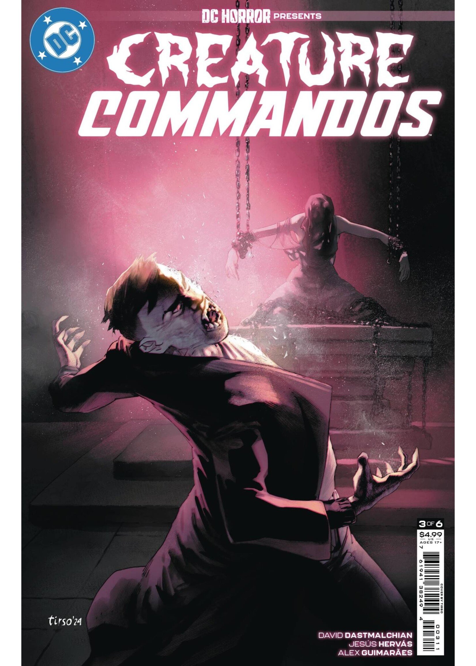 . DC HORROR PRESENTS CREATURE COMMANDOS (2024) #3