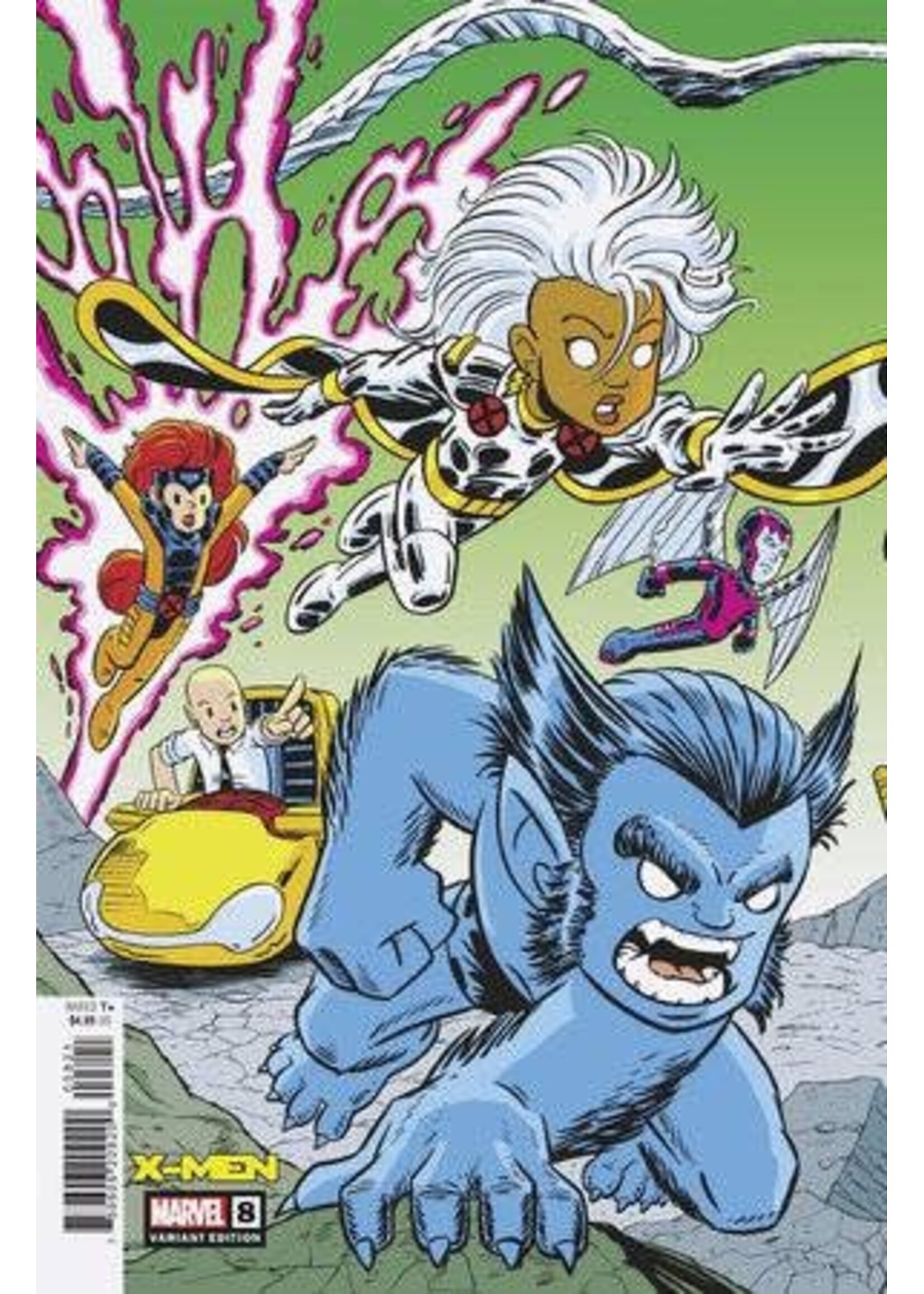 . X-MEN (2024) #8 CHRIS GIARRUSSO CROSSOVER CONNECTING VARIANT [ROG]