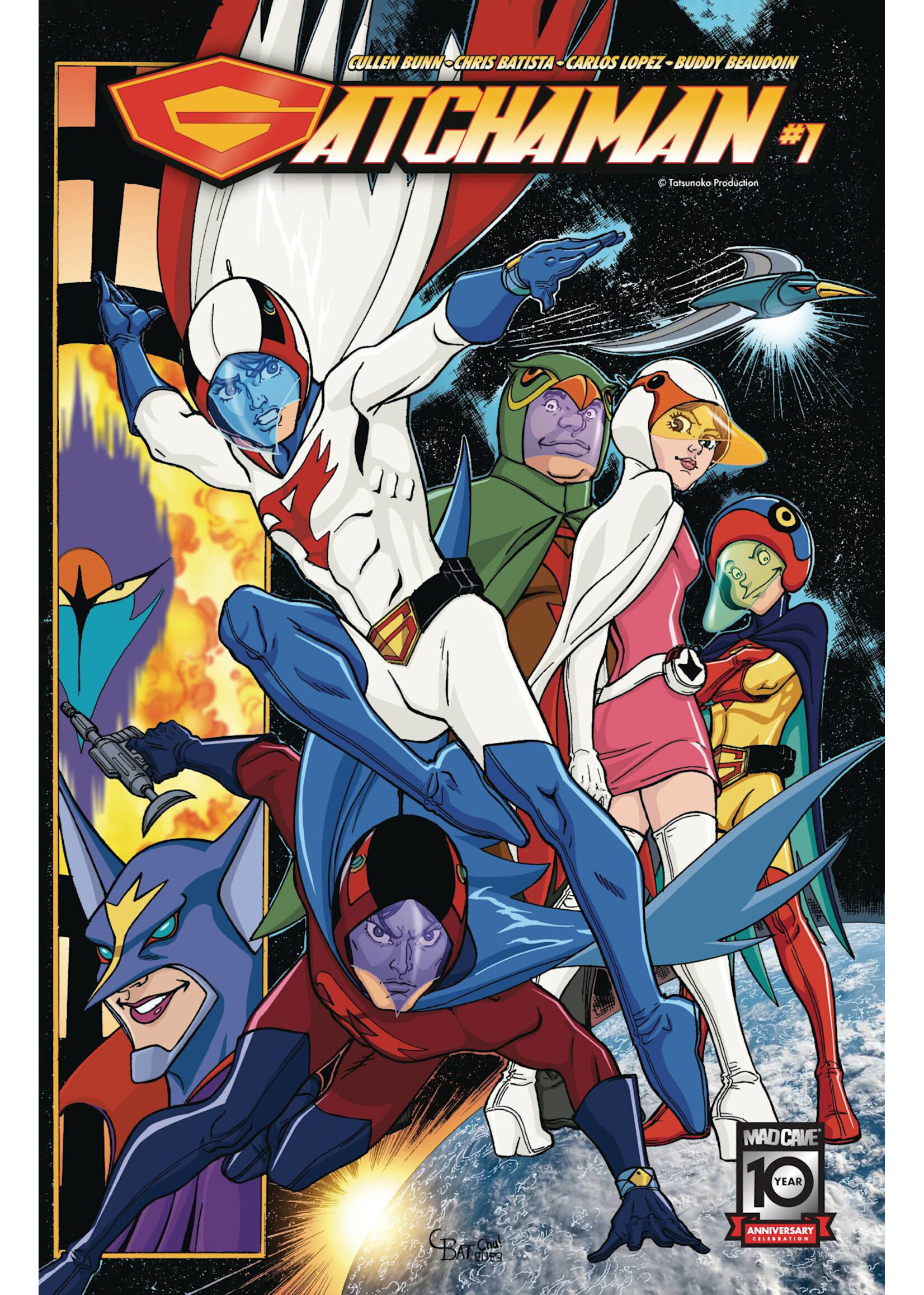 MAD CAVE GATCHAMAN (2024) #1 2ND PTG