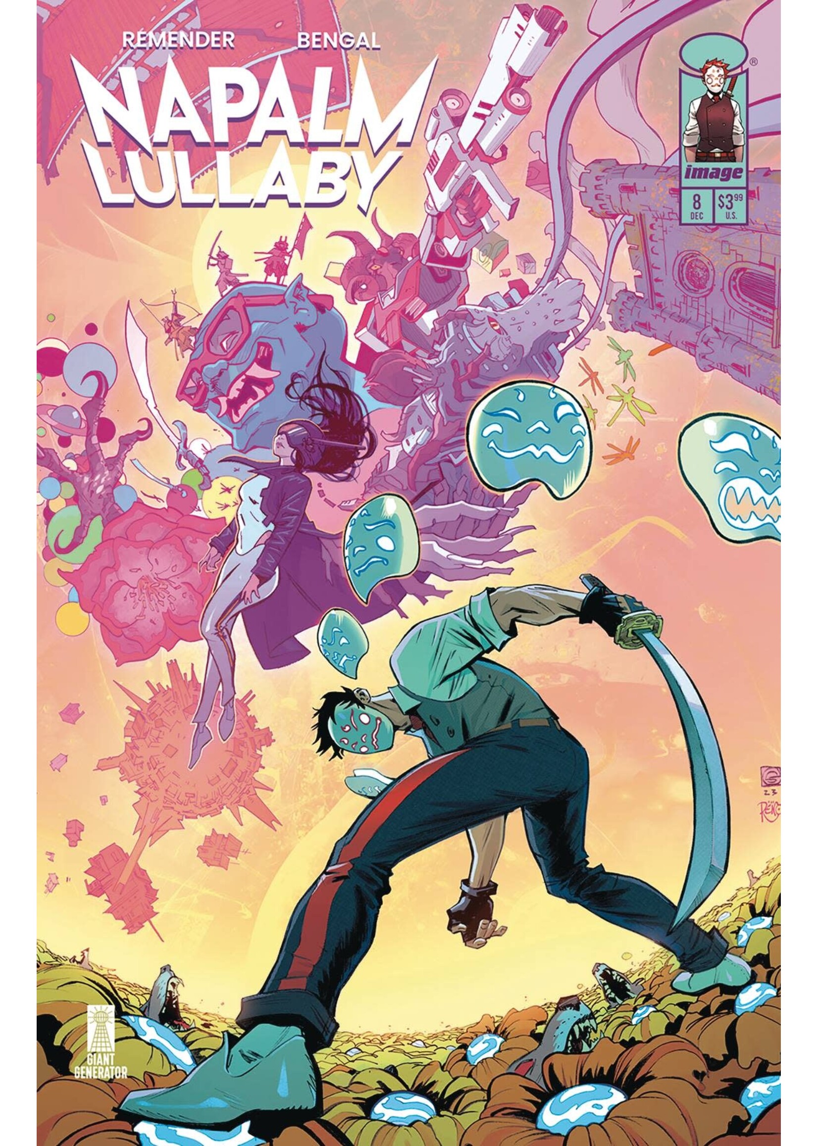 . NAPALM LULLABY #8 CVR C 10 COPY INCV GREEN & DINISIO