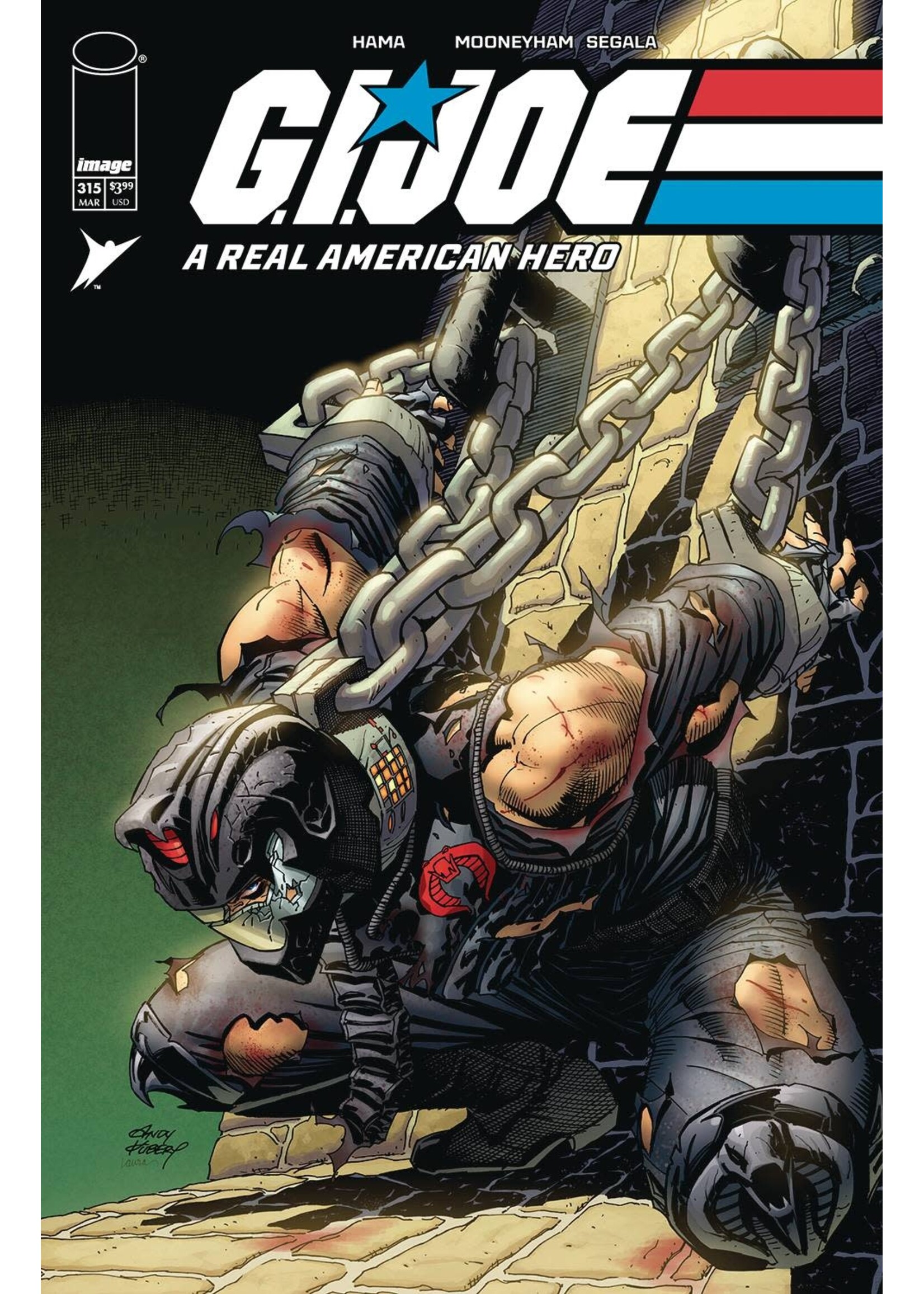. GI JOE A REAL AMERICAN HERO #315 CVR A KUBERT & MARTIN