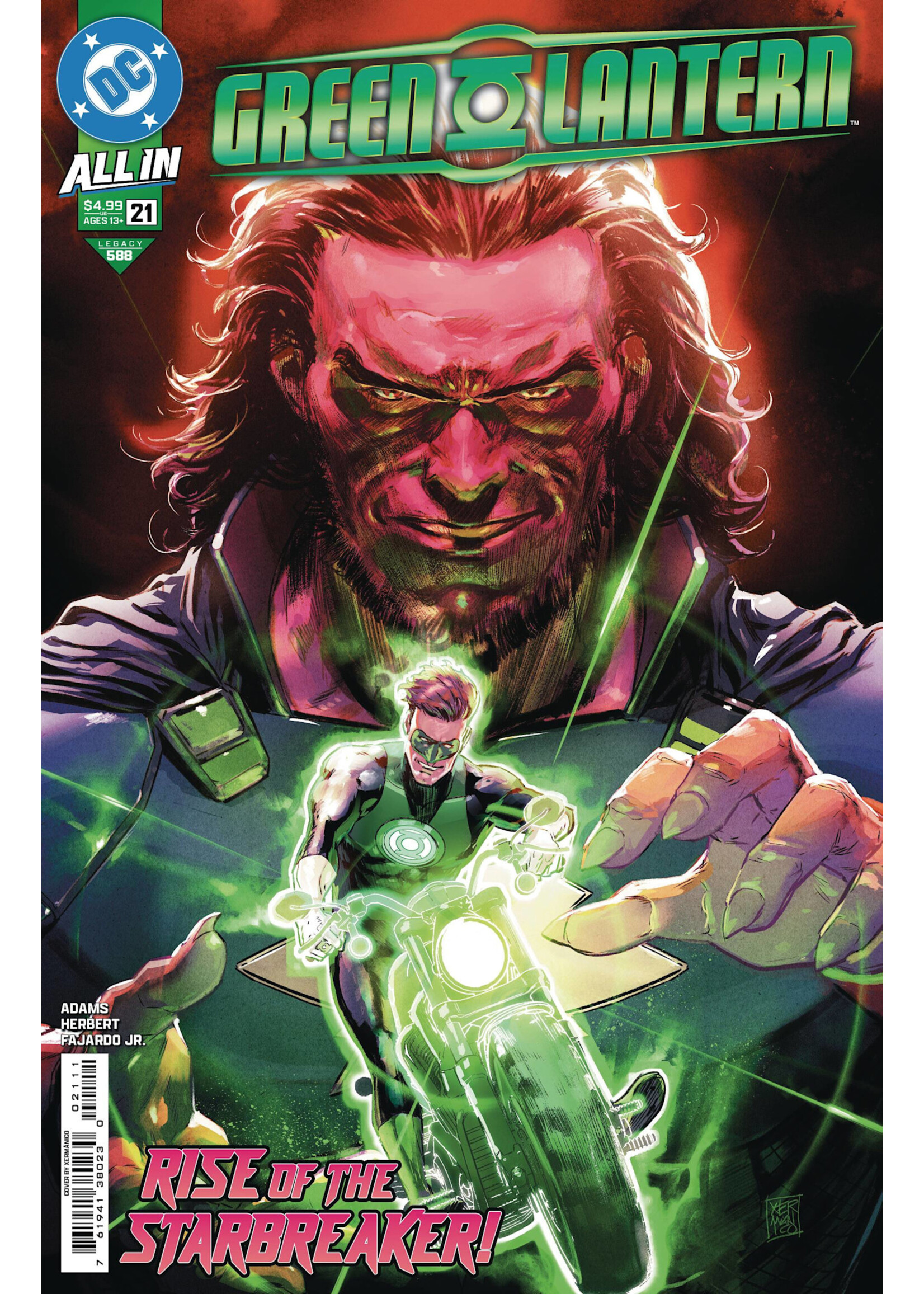 . GREEN LANTERN (2023) #21