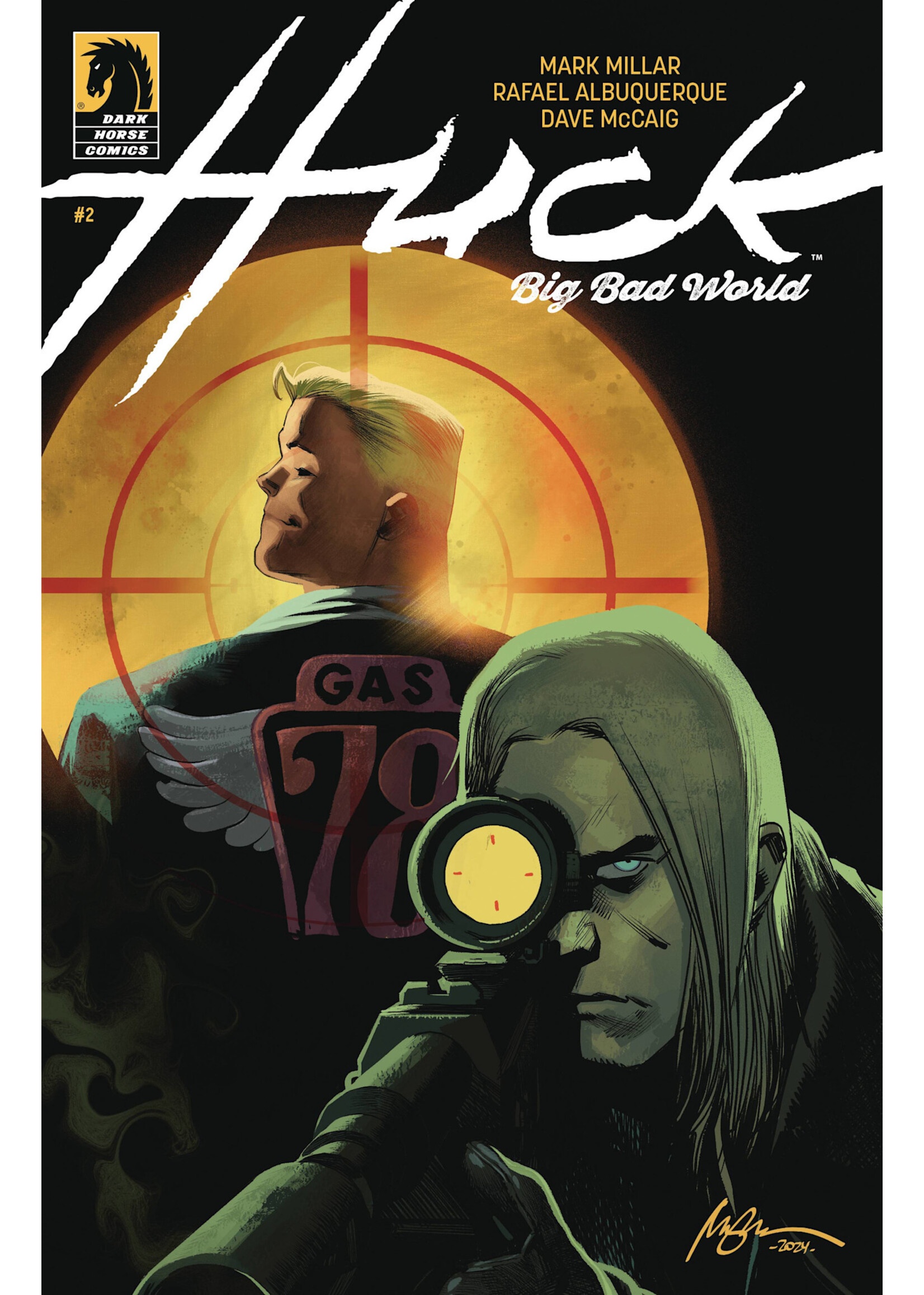 DARK HORSE HUCK BIG BAD WORLD #2 CVR A ALBUQUERQUE