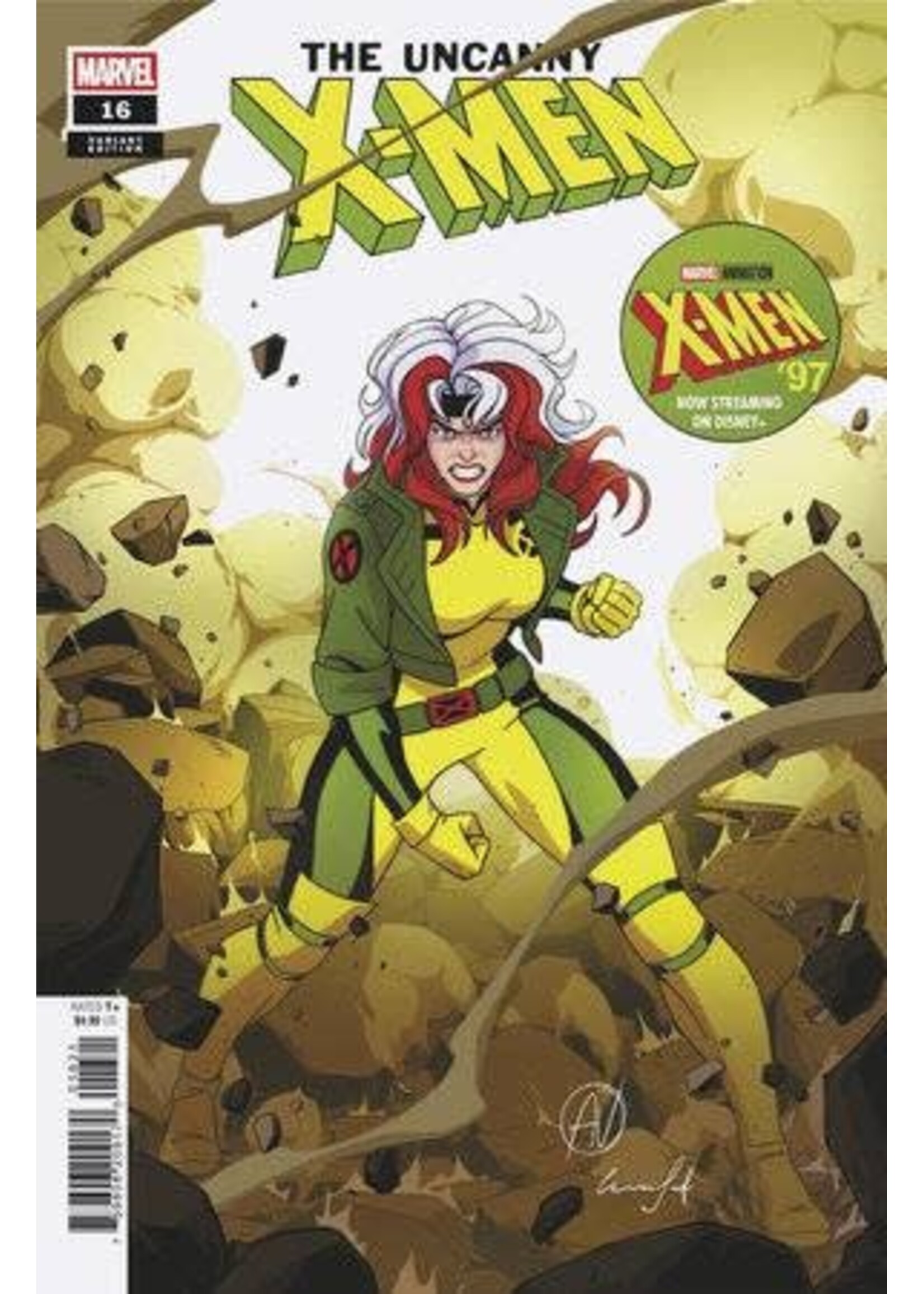 MARVEL COMICS UNCANNY X-MEN (2024) #16 MARVEL ANIMATION VAR