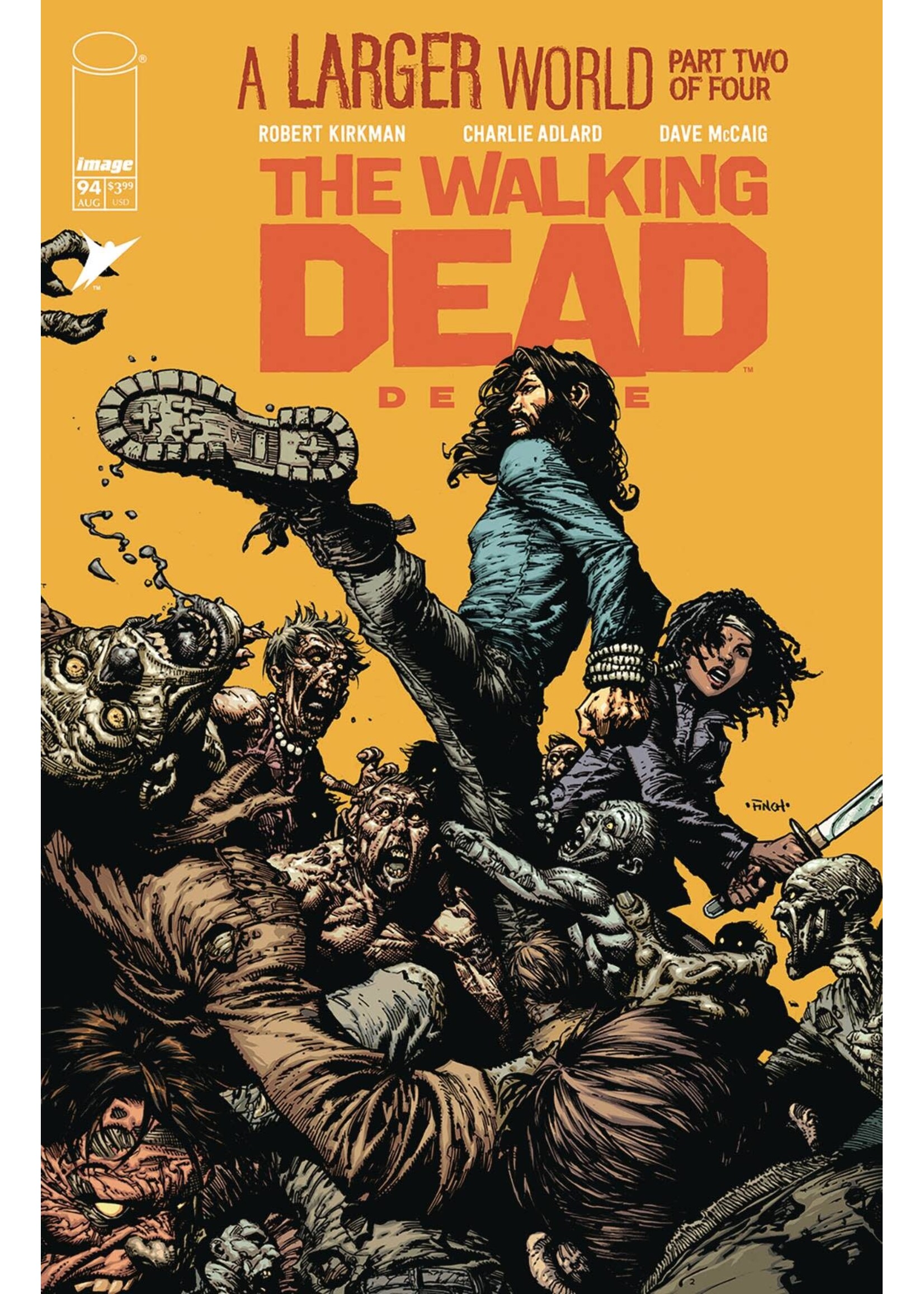 . WALKING DEAD DLX #94 CVR A FINCH & MCCAIG (MR)
