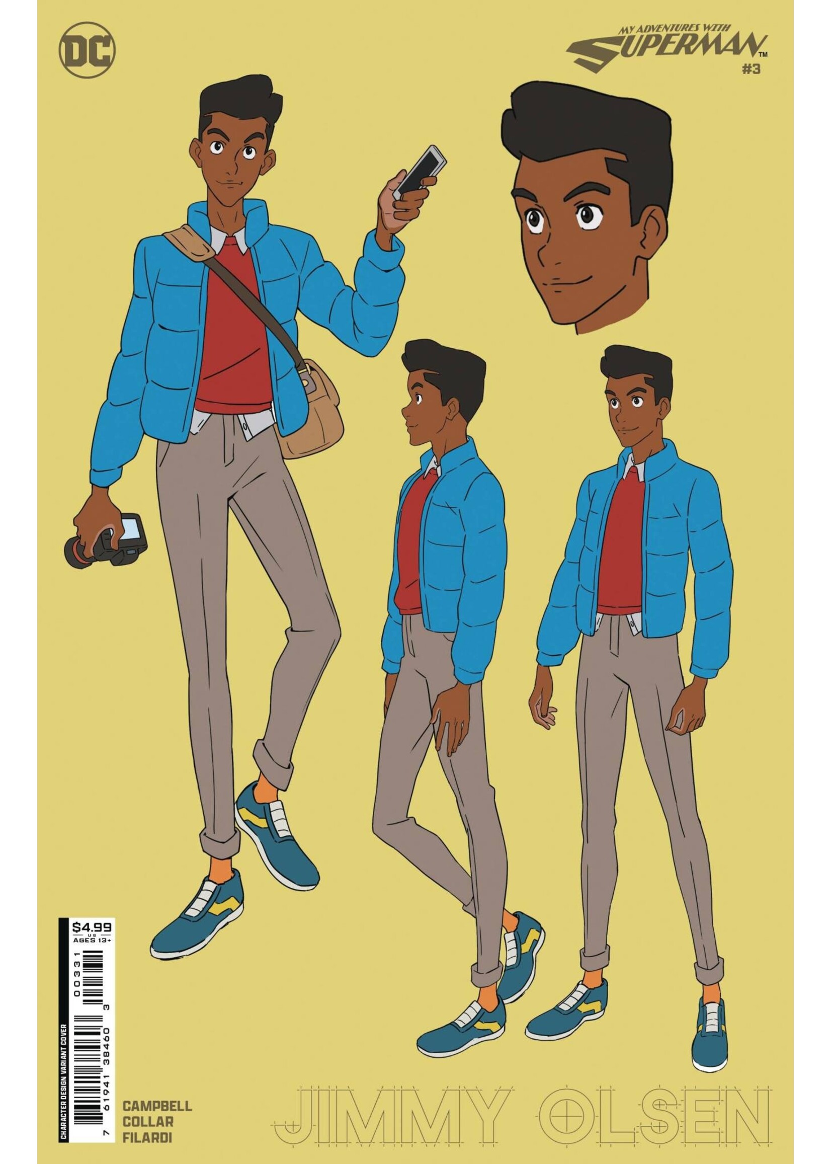 . MY ADVENTURES WITH SUPERMAN (2024) #3 DESIGN