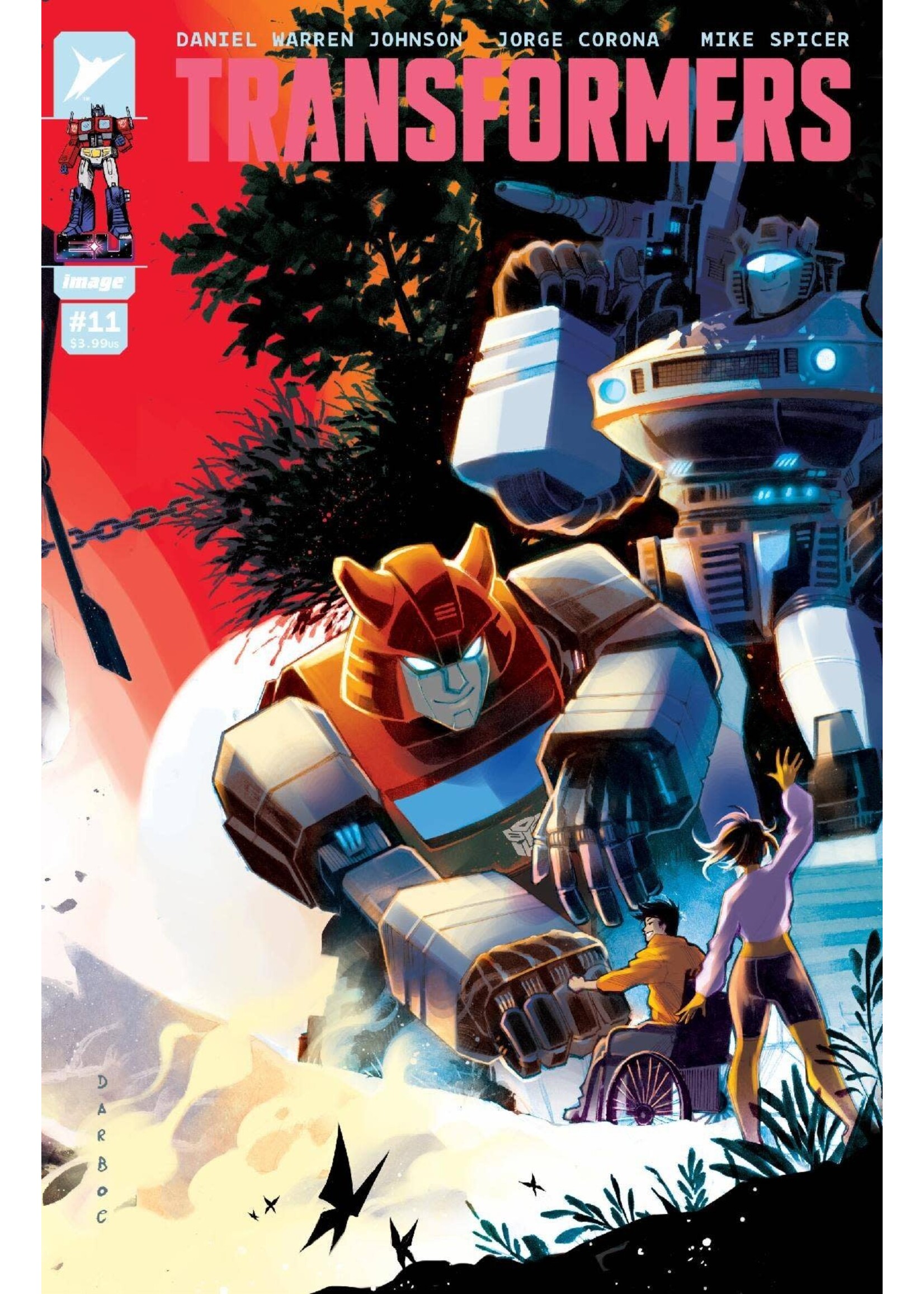 . TRANSFORMERS (2023) #11 CVR C 10 COPY INCV DARBOE