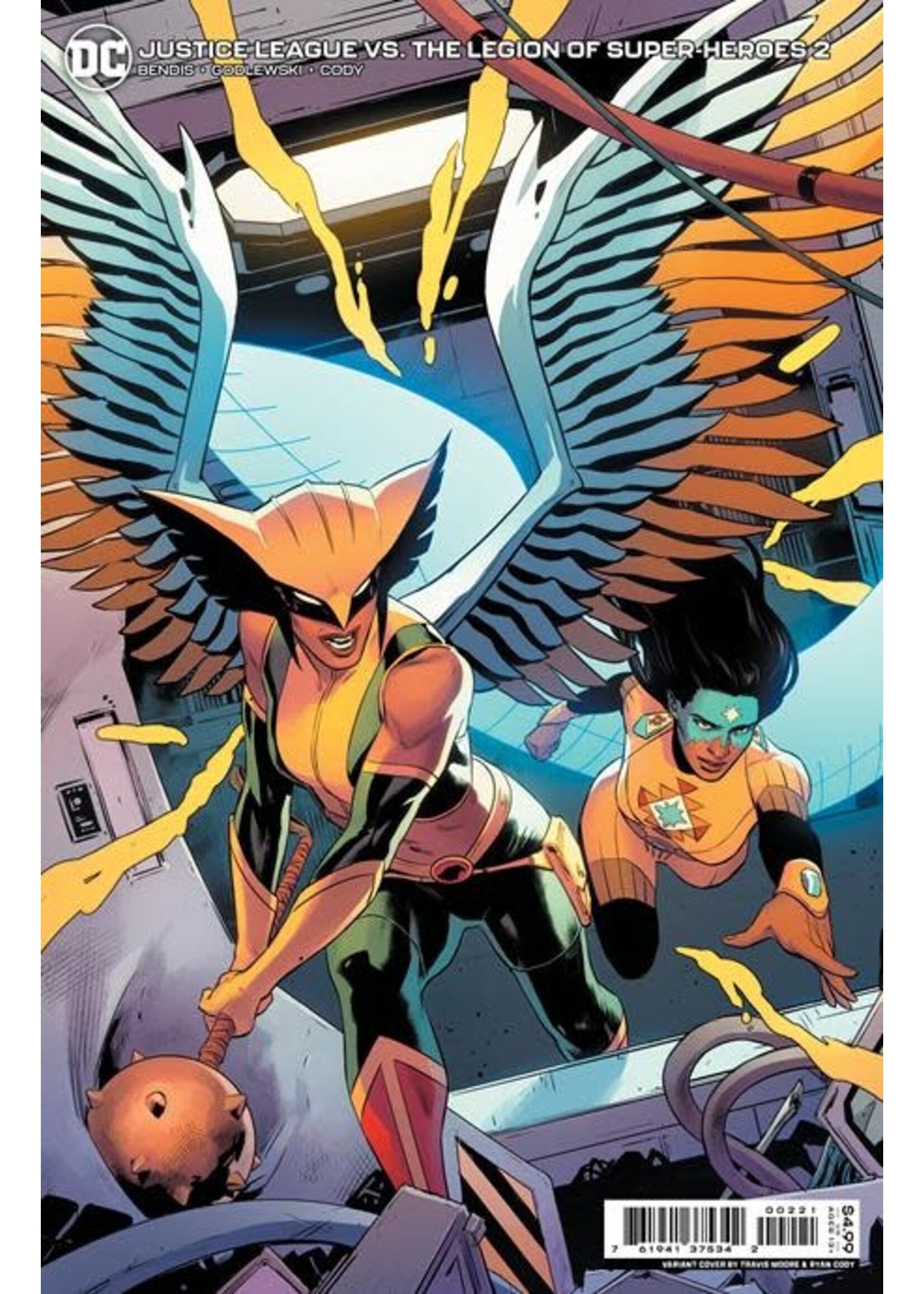 . JUSTICE LEAGUE VS LEGION OF SUPER- HEROES #2 CVR B