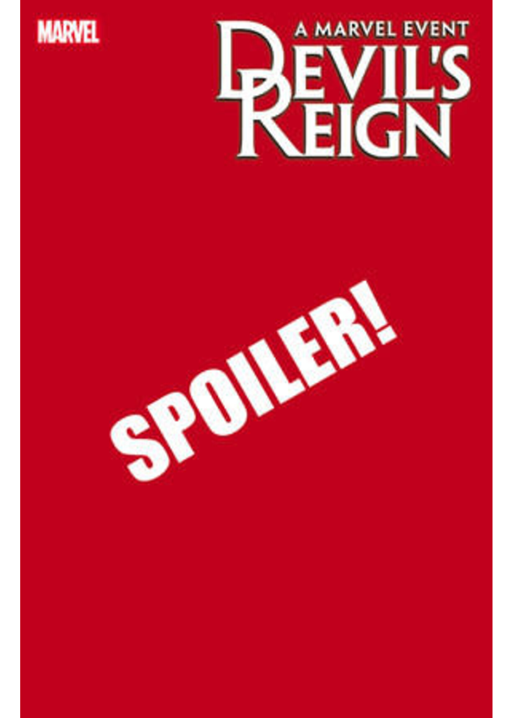 . DEVIL'S REIGN #6 PANOSIAN SPOILER VARIANT