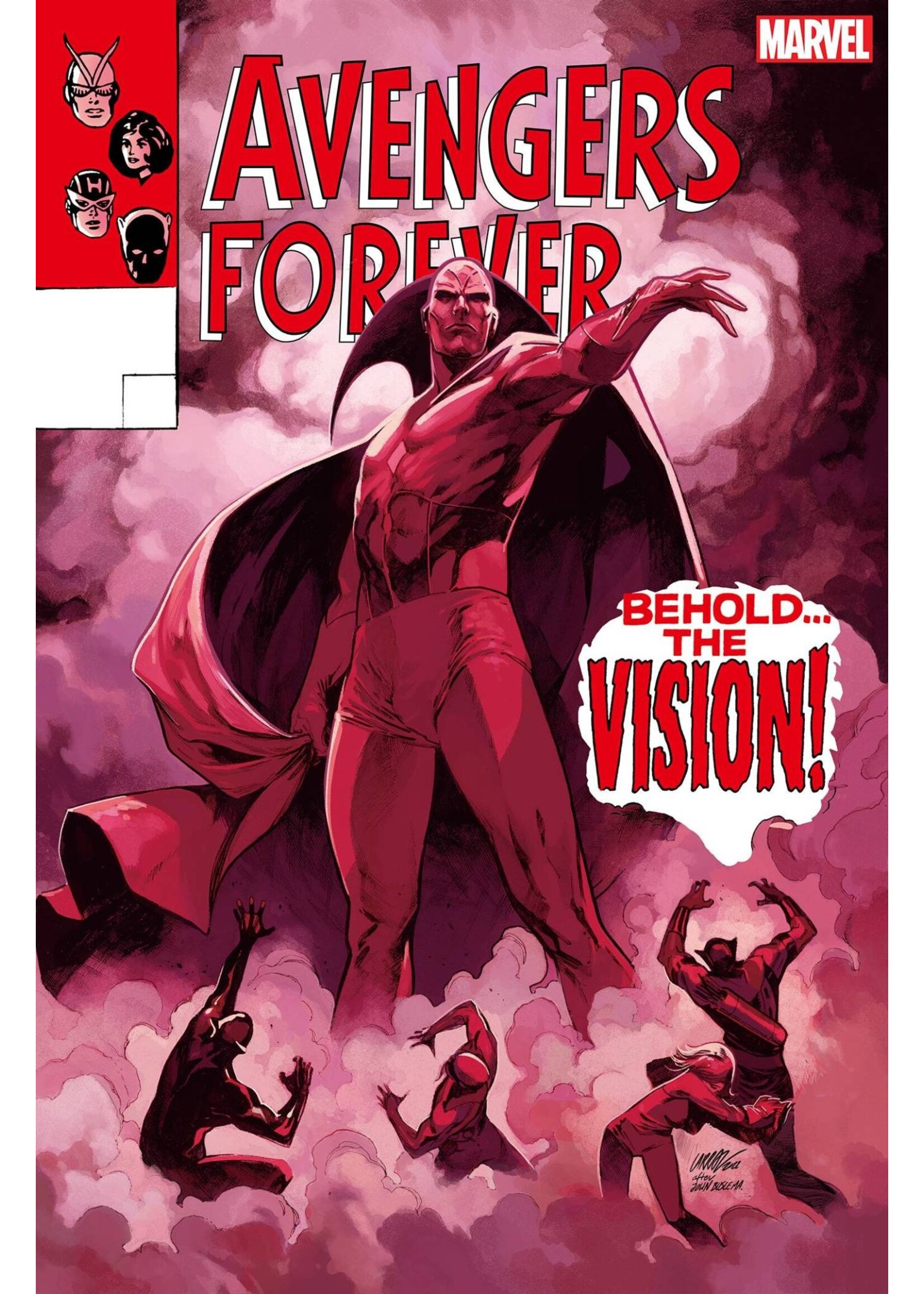 . AVENGERS FOREVER #13 LARRAZ CLASSIC HOMAGE VARIANT