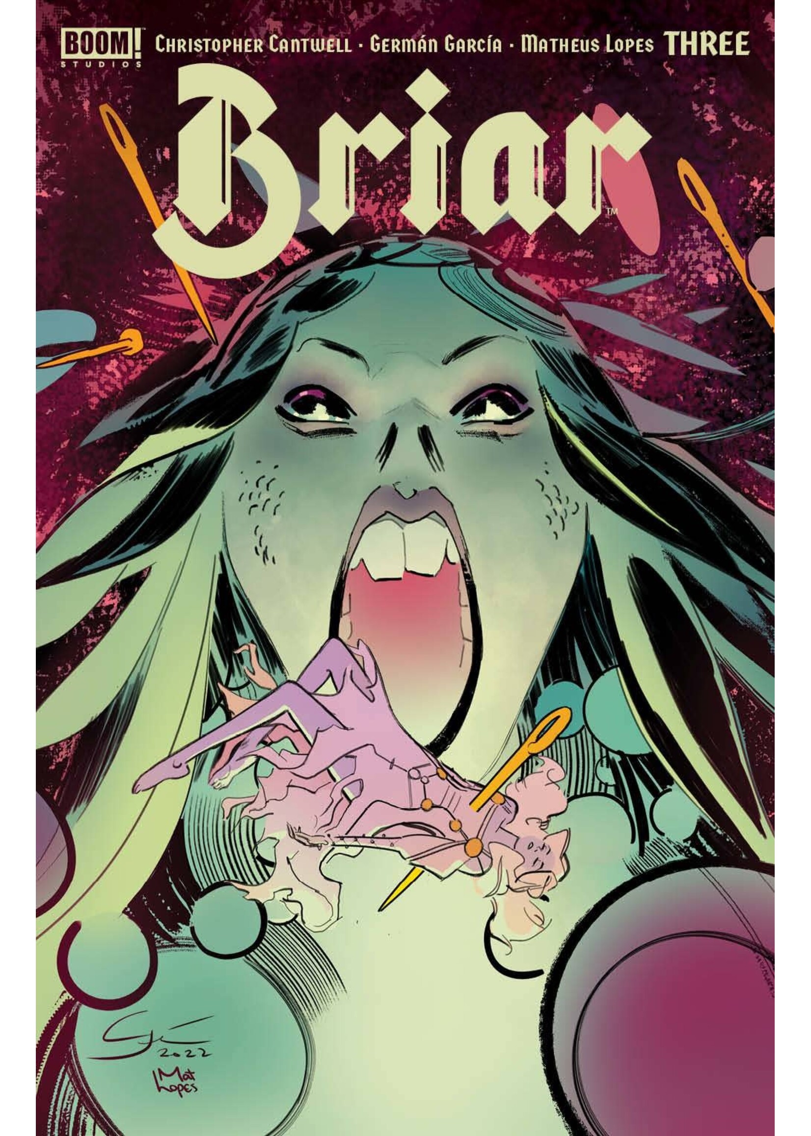 . BRIAR #3 (OF 4) CVR A GARCIA