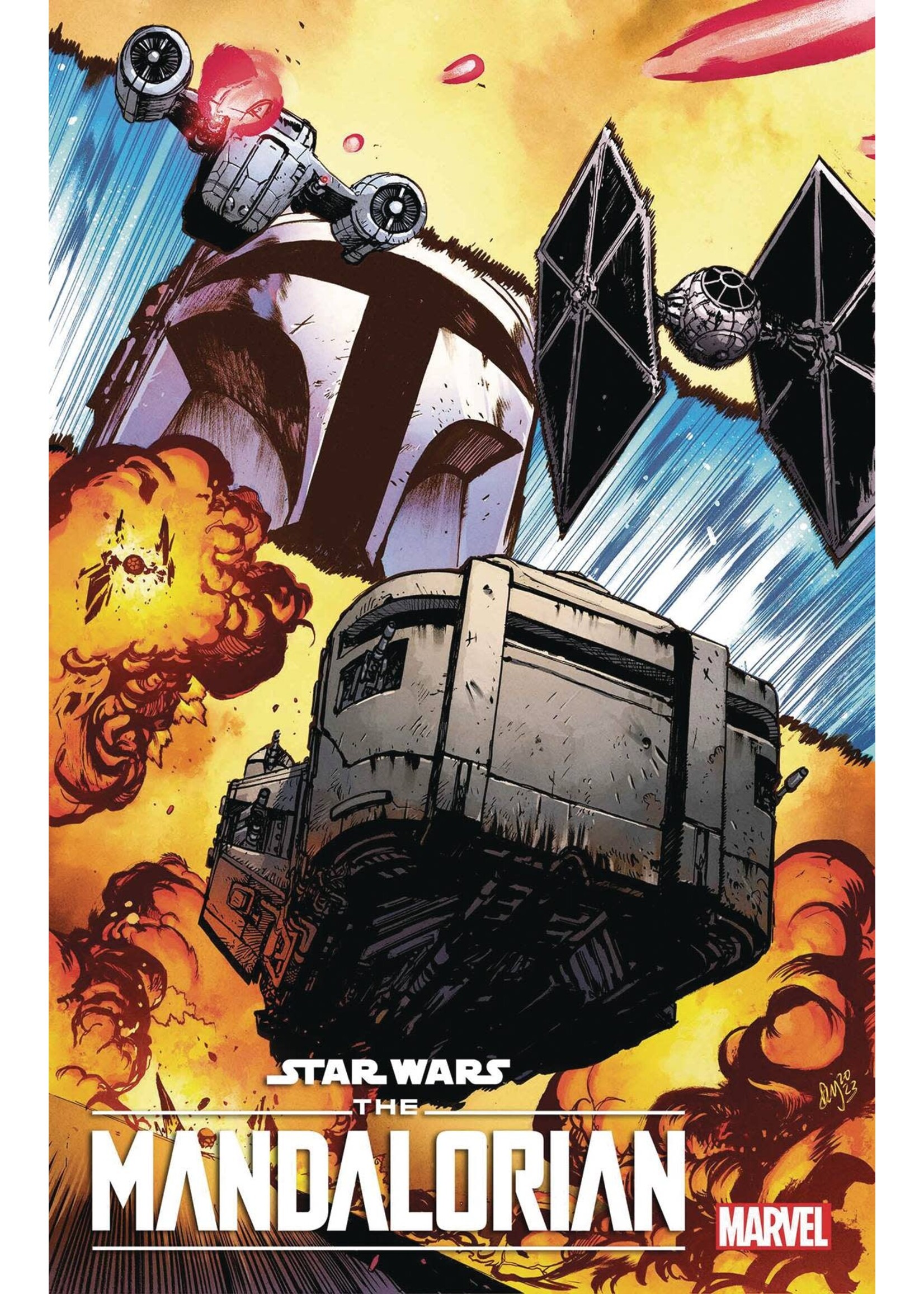 . STAR WARS THE MANDALORIAN SEASON 2 #4 DANIEL WARREN JOHNSON VAR