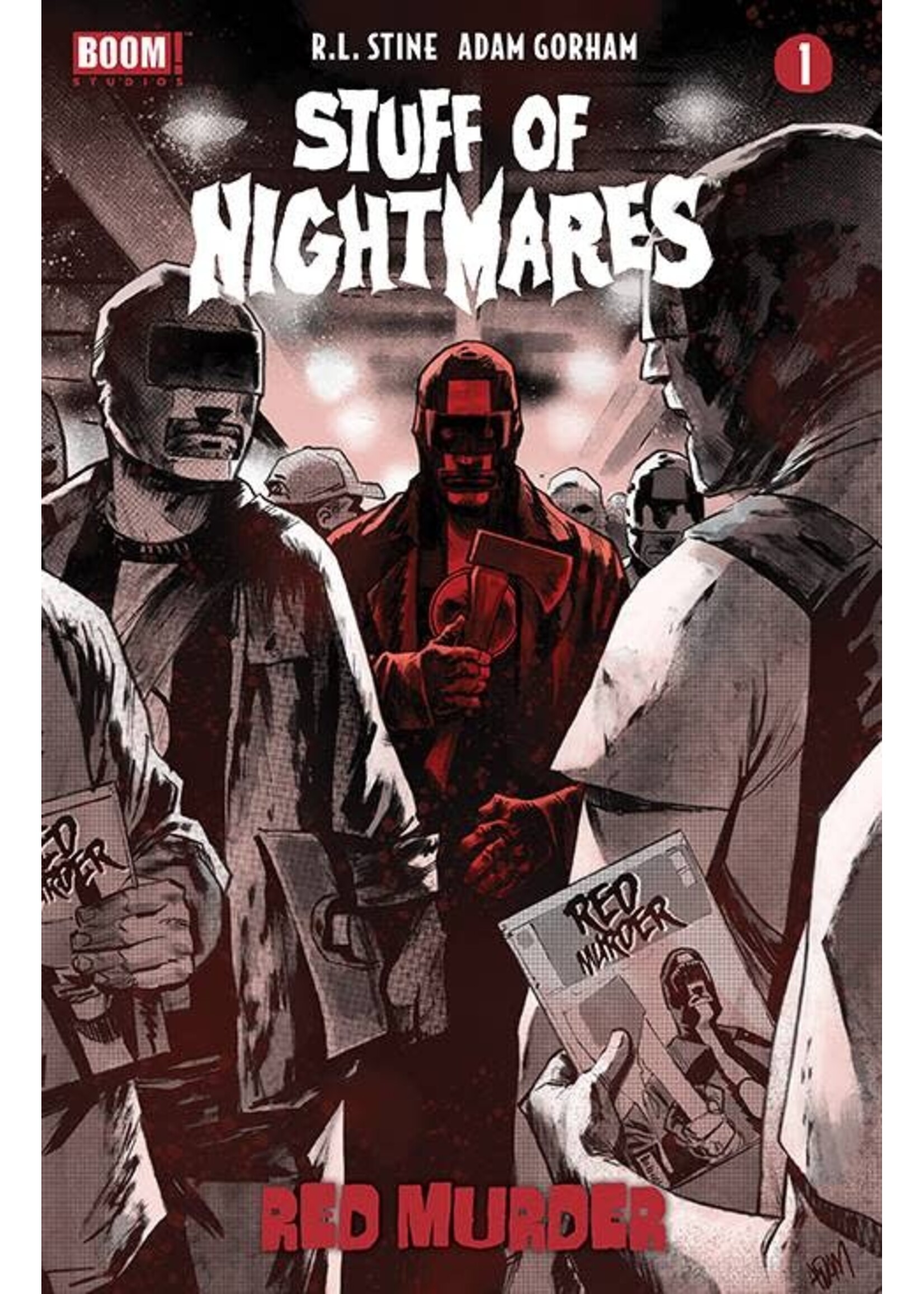 . STUFF OF NIGHTMARES RED MURDER # 1 CVR B VAR GORHAM